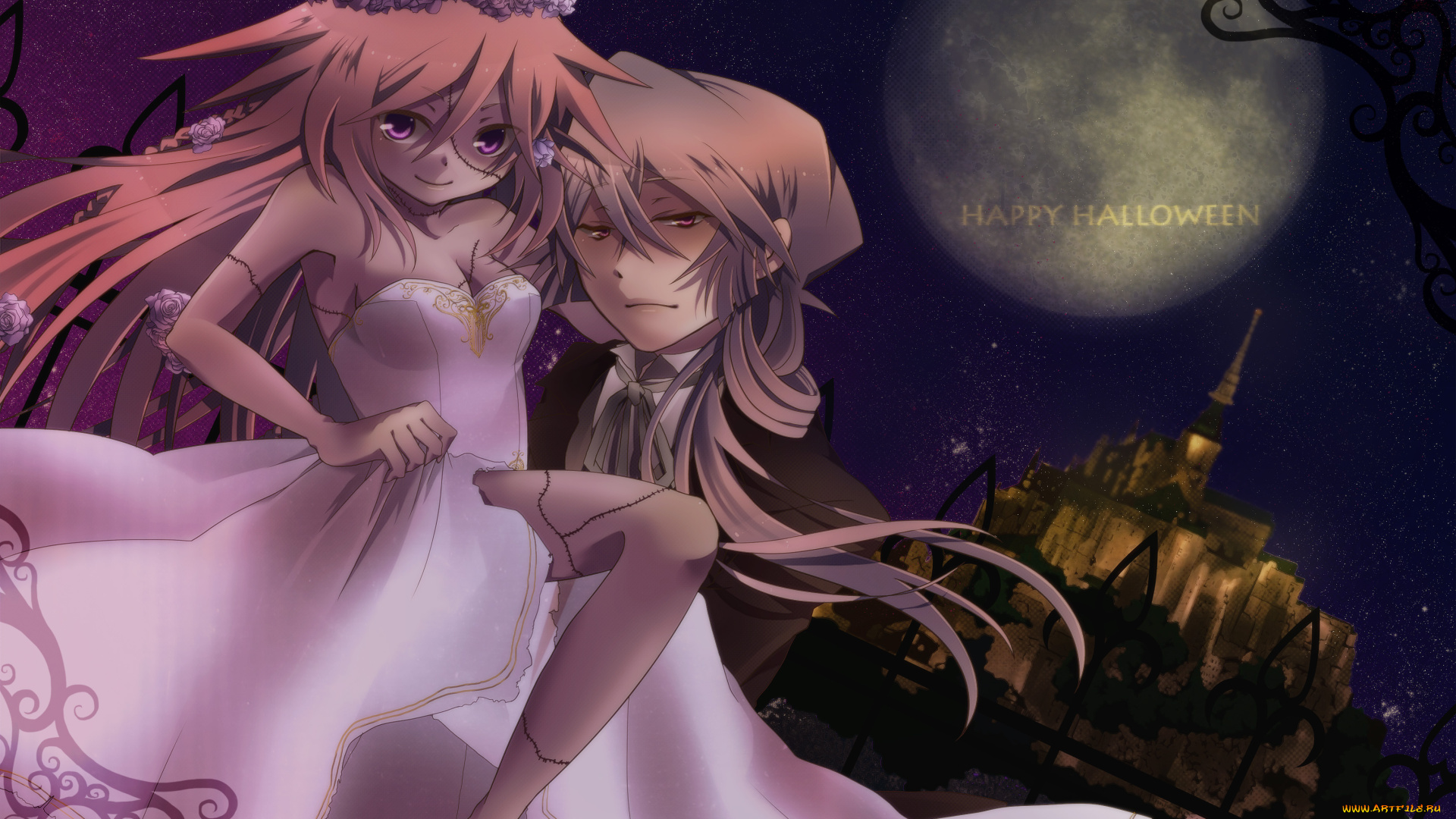 аниме, pandora, hearts, xerxes, break, emily