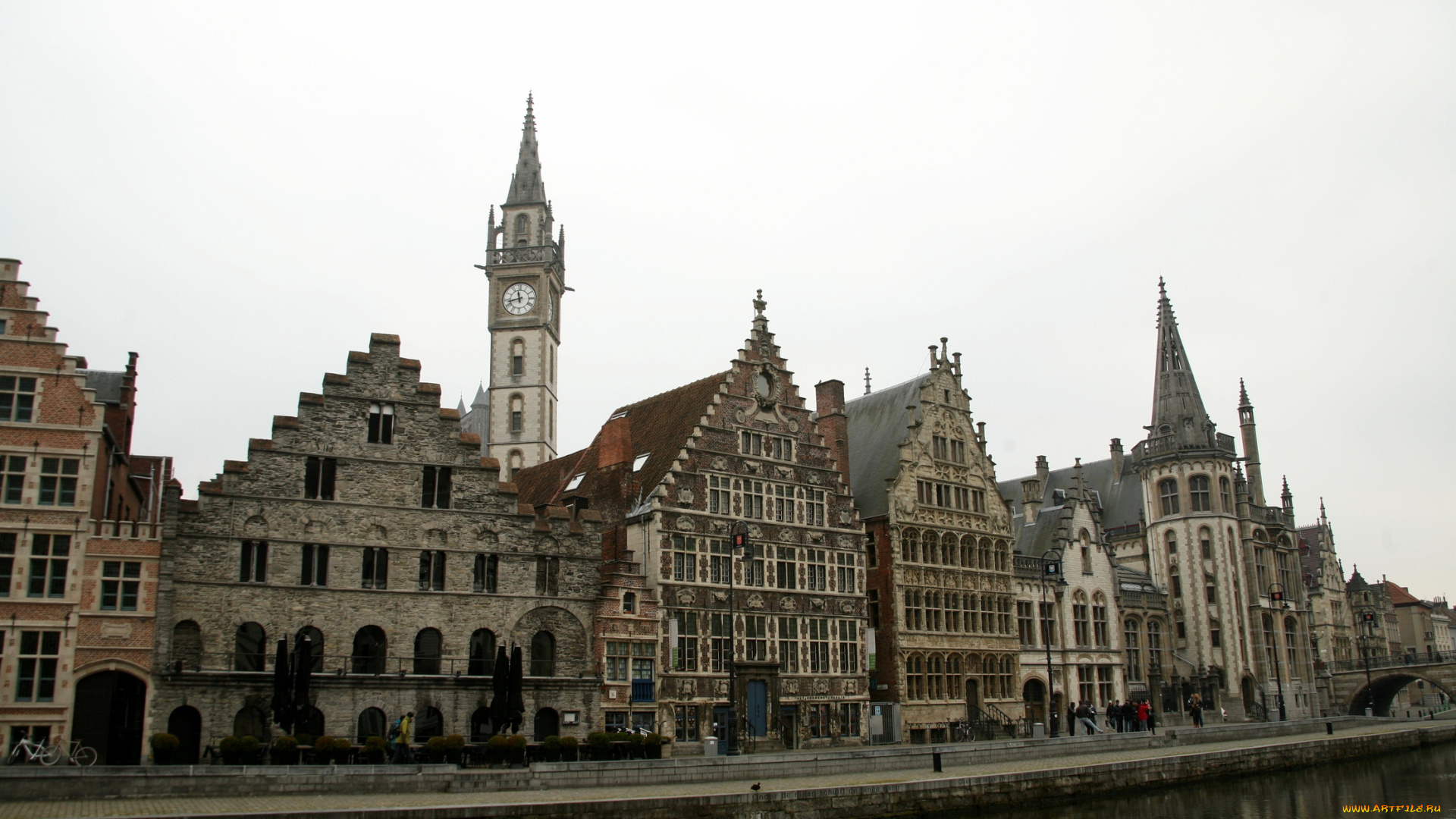 города, улицы, площади, набережные, гент
