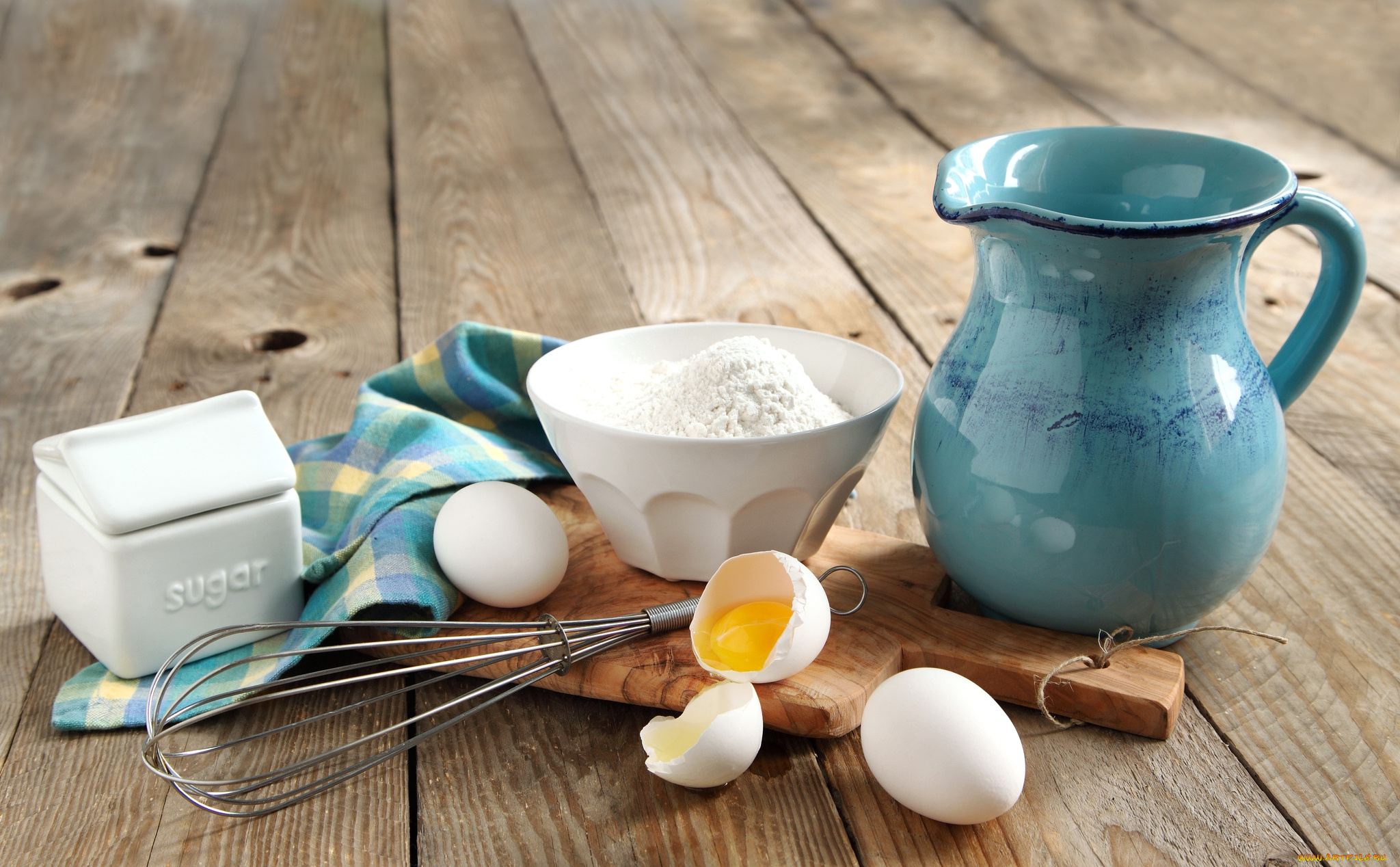 еда, Яйца, кувшин, мука, венчик, яйца