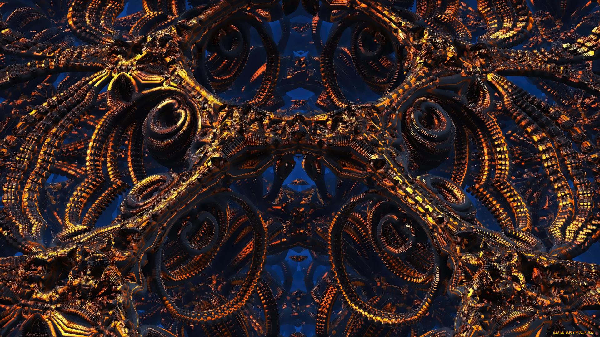 3д, графика, fractal, , фракталы, узор, цвета, фон