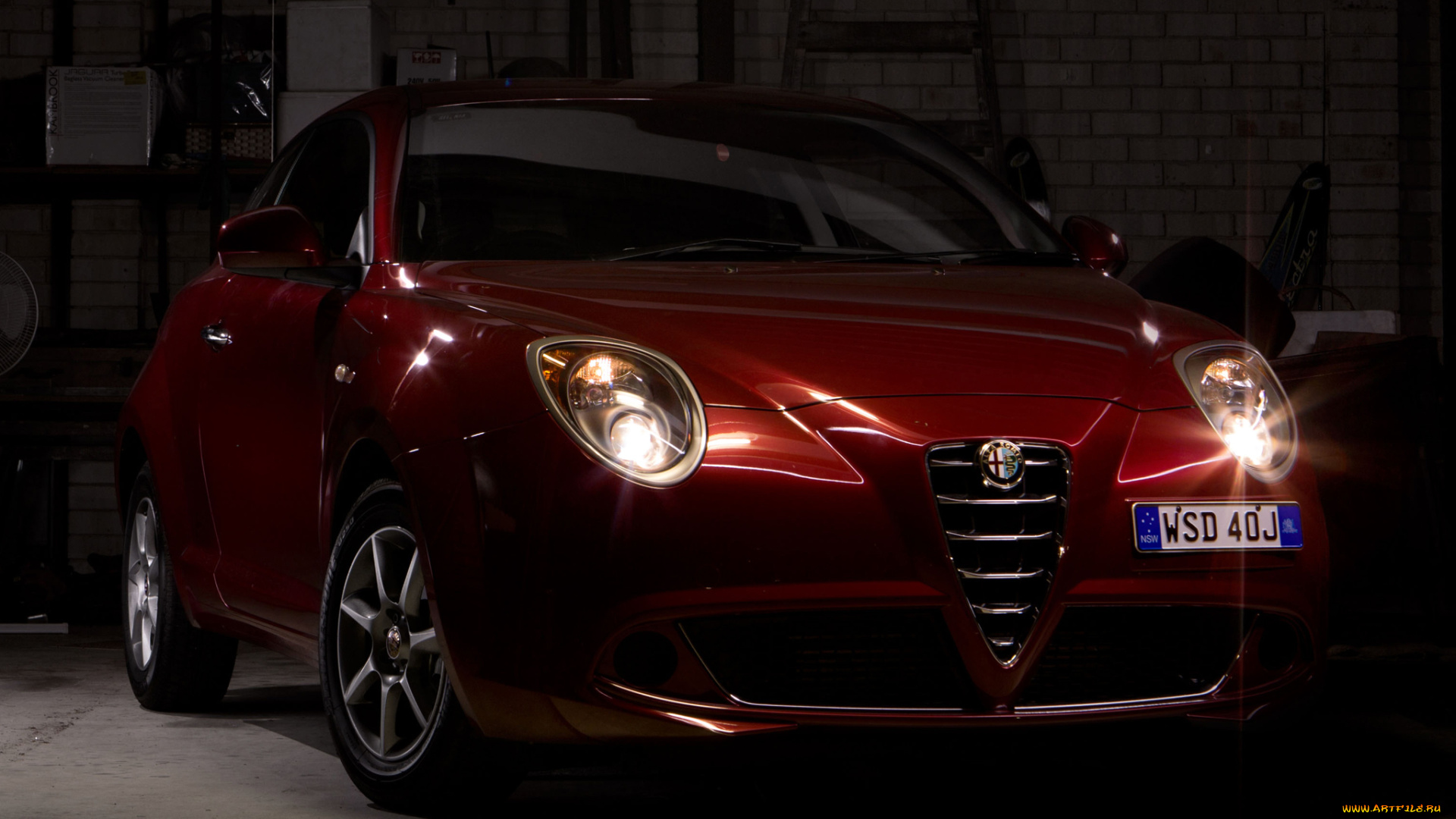 автомобили, alfa, romeo, alfa, romeo, mito, au-spec, 955, 2014, красный