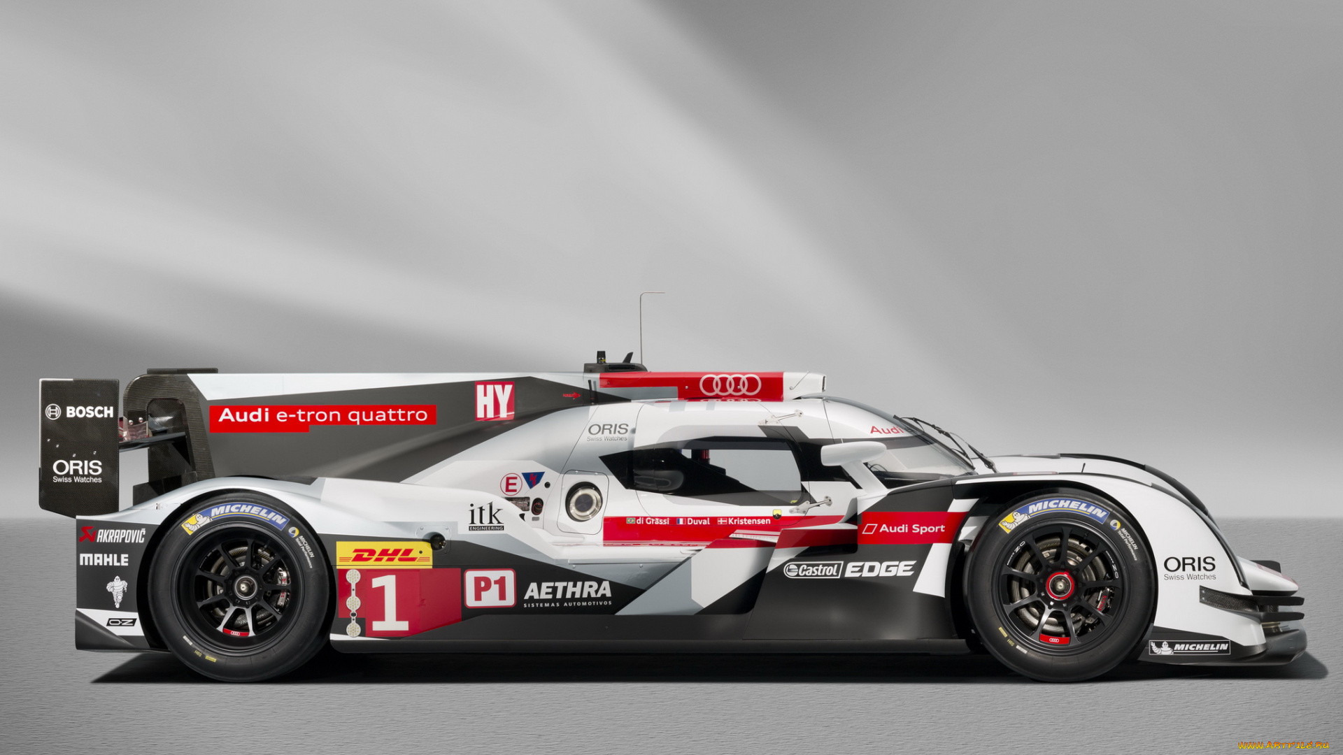 автомобили, audi, e-tron, r18, 2014, quattro