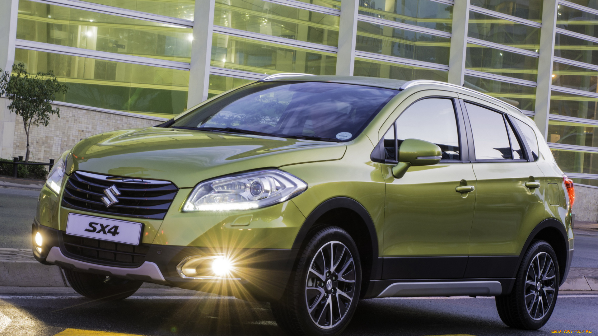 автомобили, suzuki, sx4, za-spec, 2014, зеленый
