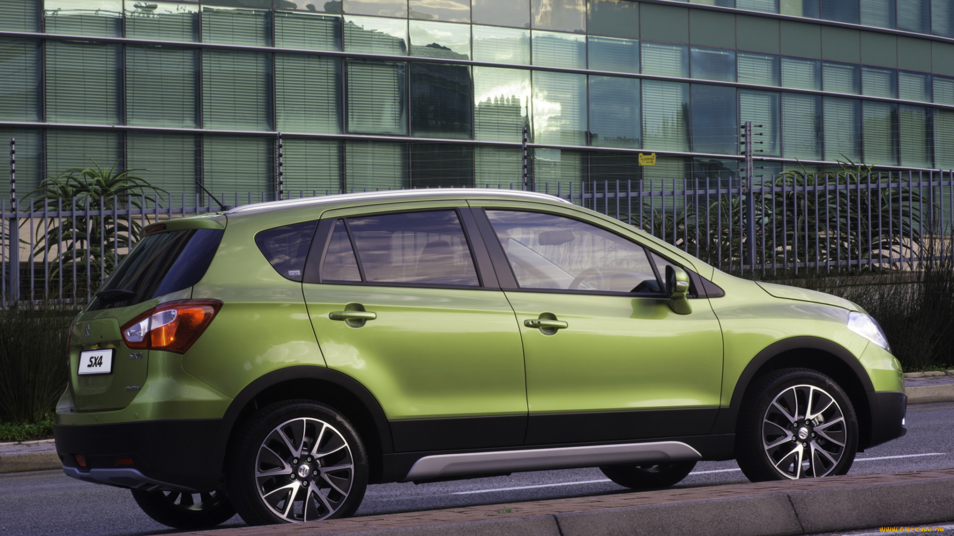 автомобили, suzuki, sx4, za-spec, 2014, зеленый