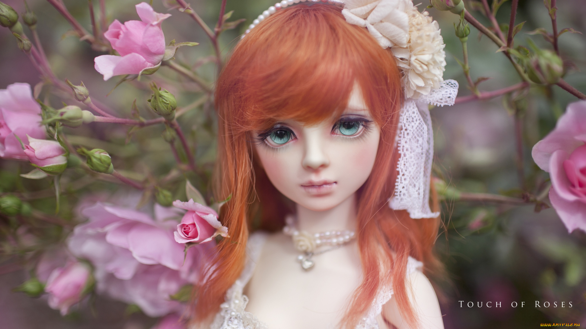 разное, игрушки, розы, кукла