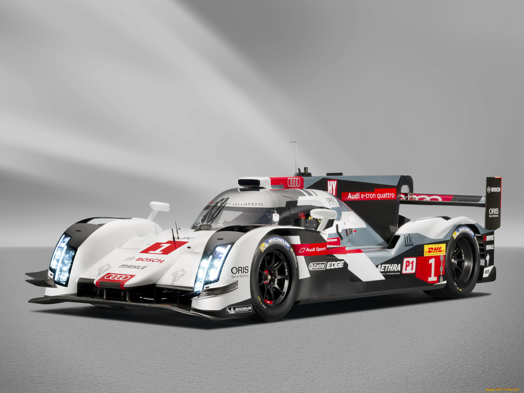 автомобили, audi, quattro, 2014, e-tron, r18