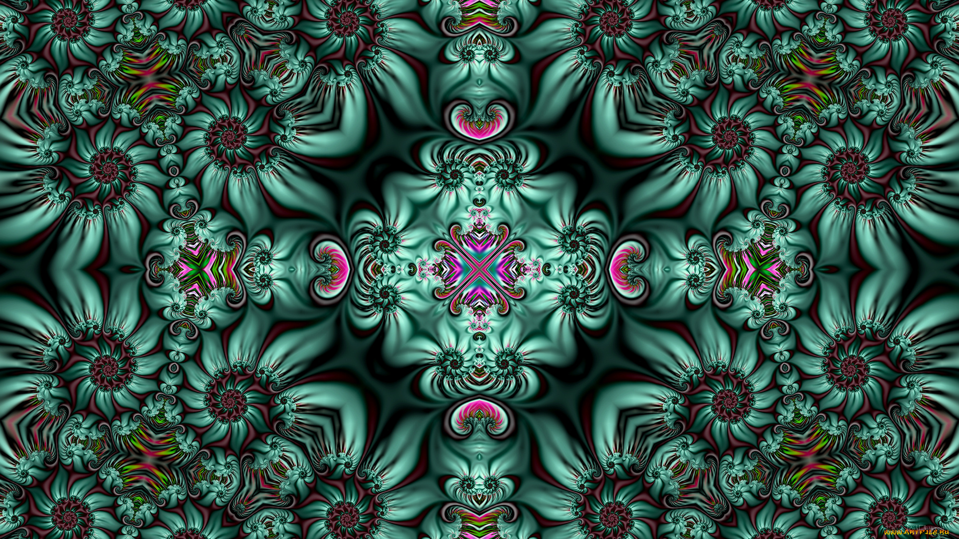 3д, графика, фракталы, , fractal, цвета, фон, узор