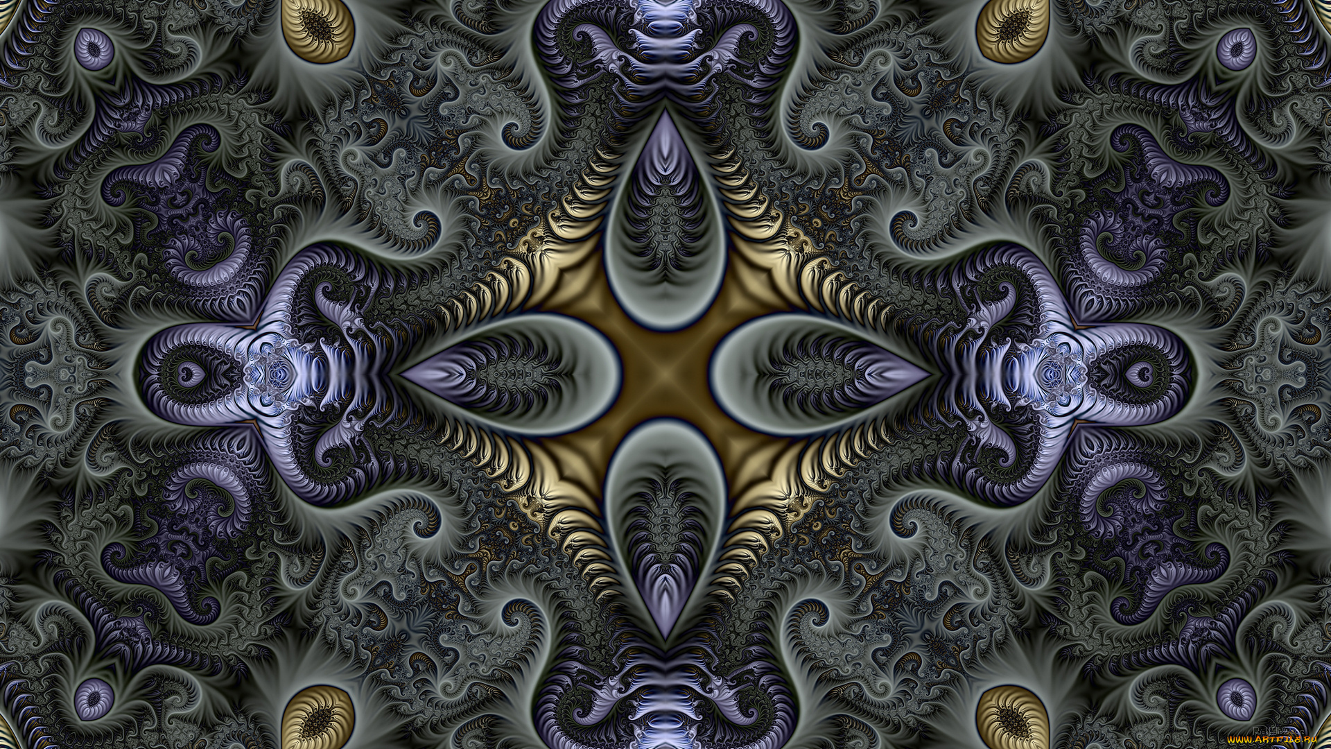 3д, графика, фракталы, , fractal, цвета, фон, узор