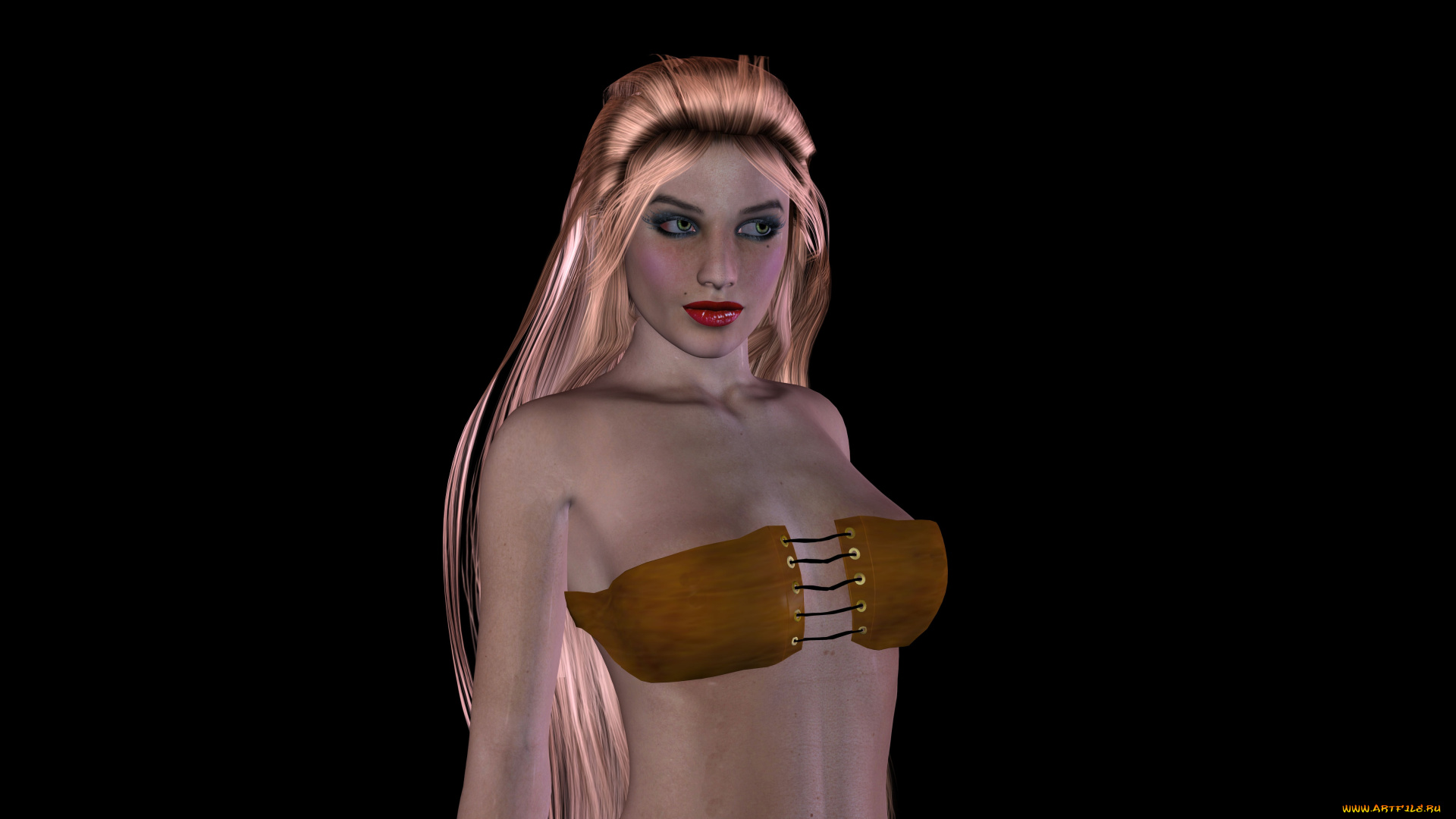 3д, графика, люди, , people, девушка, фон, взгляд