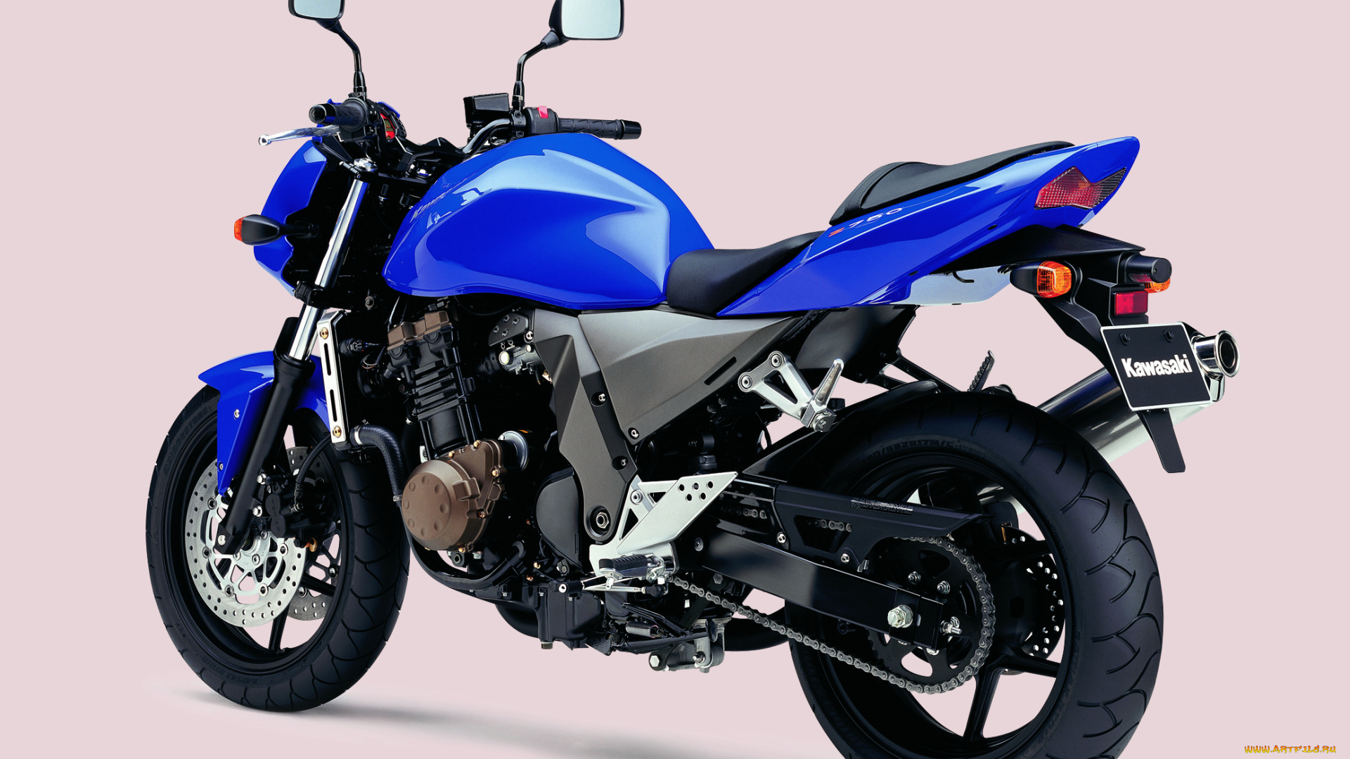 kawasaki, z750, мотоциклы, kawasaki, z750