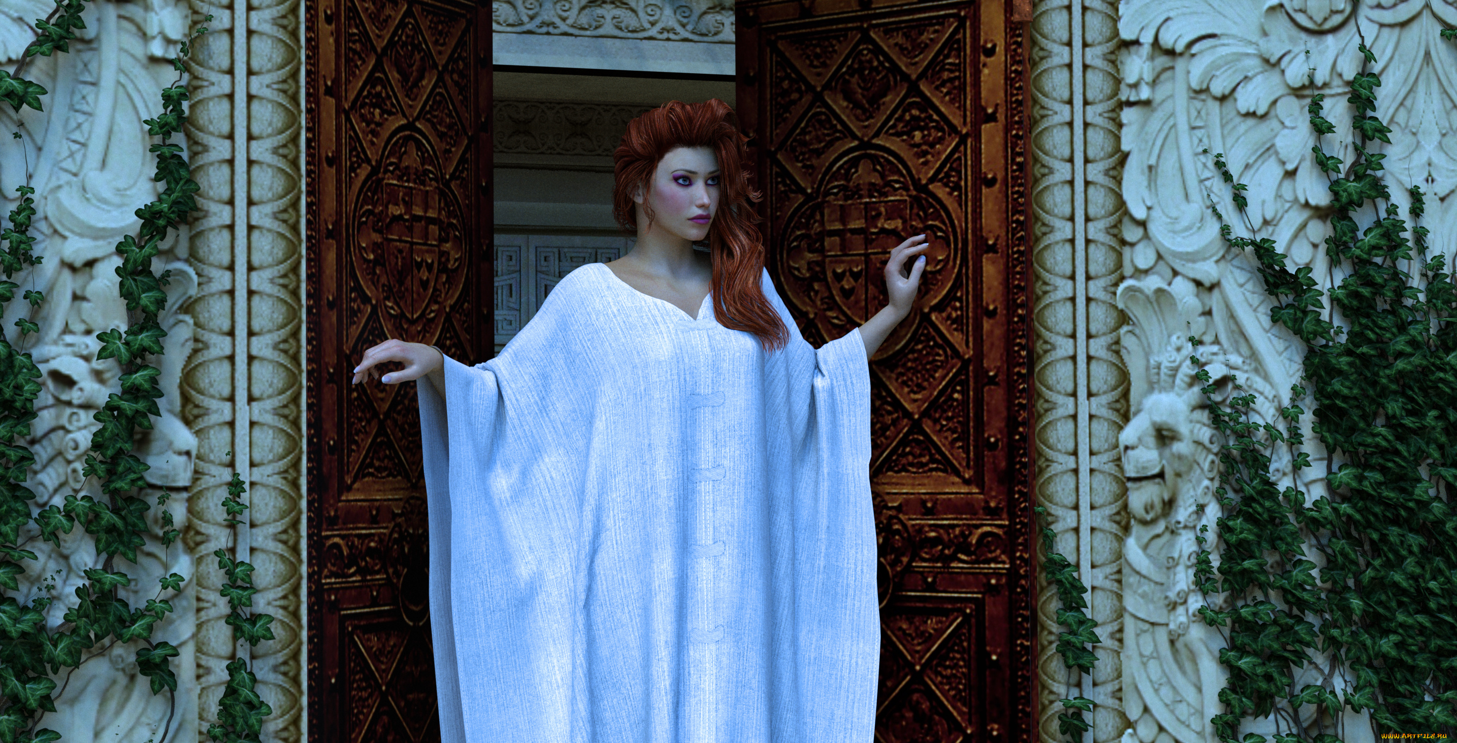 3д, графика, люди, , people, взгляд, фон, девушка