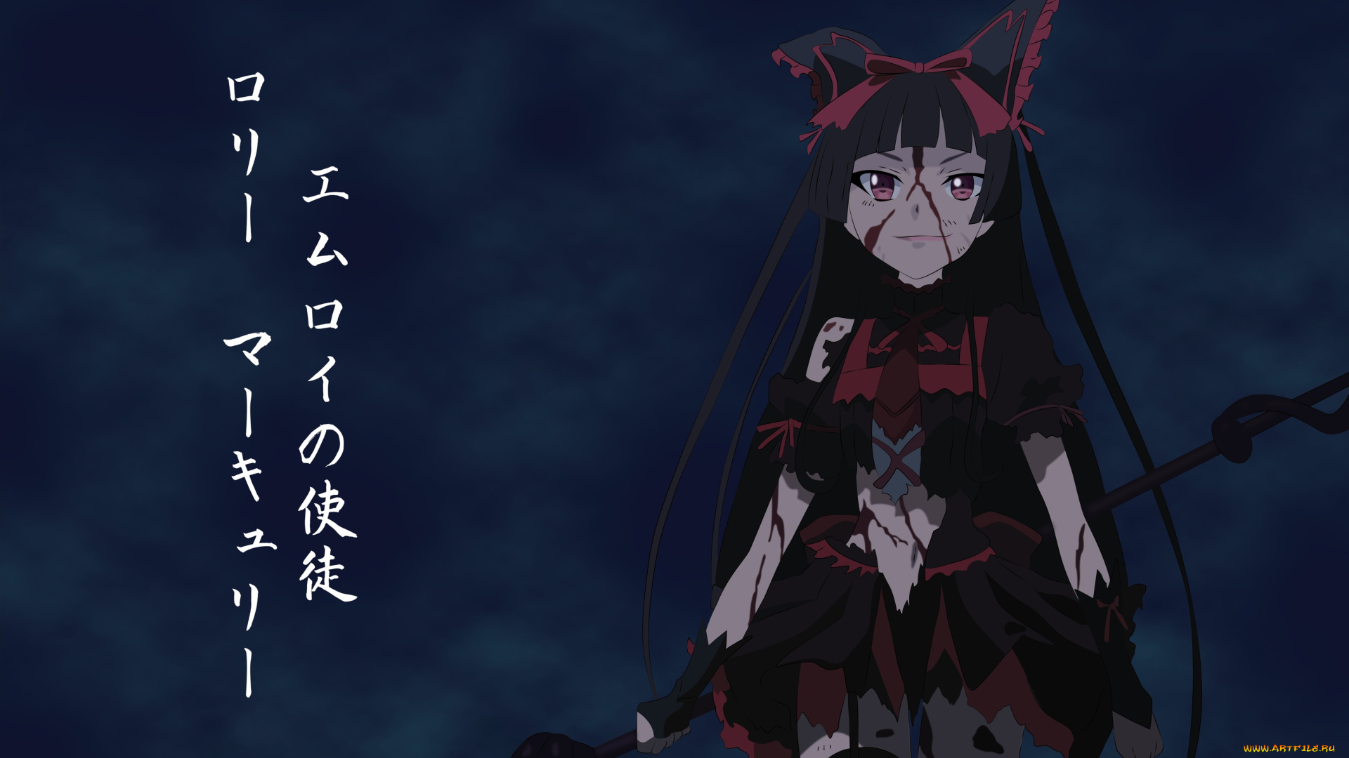 аниме, gate, rory, mercury