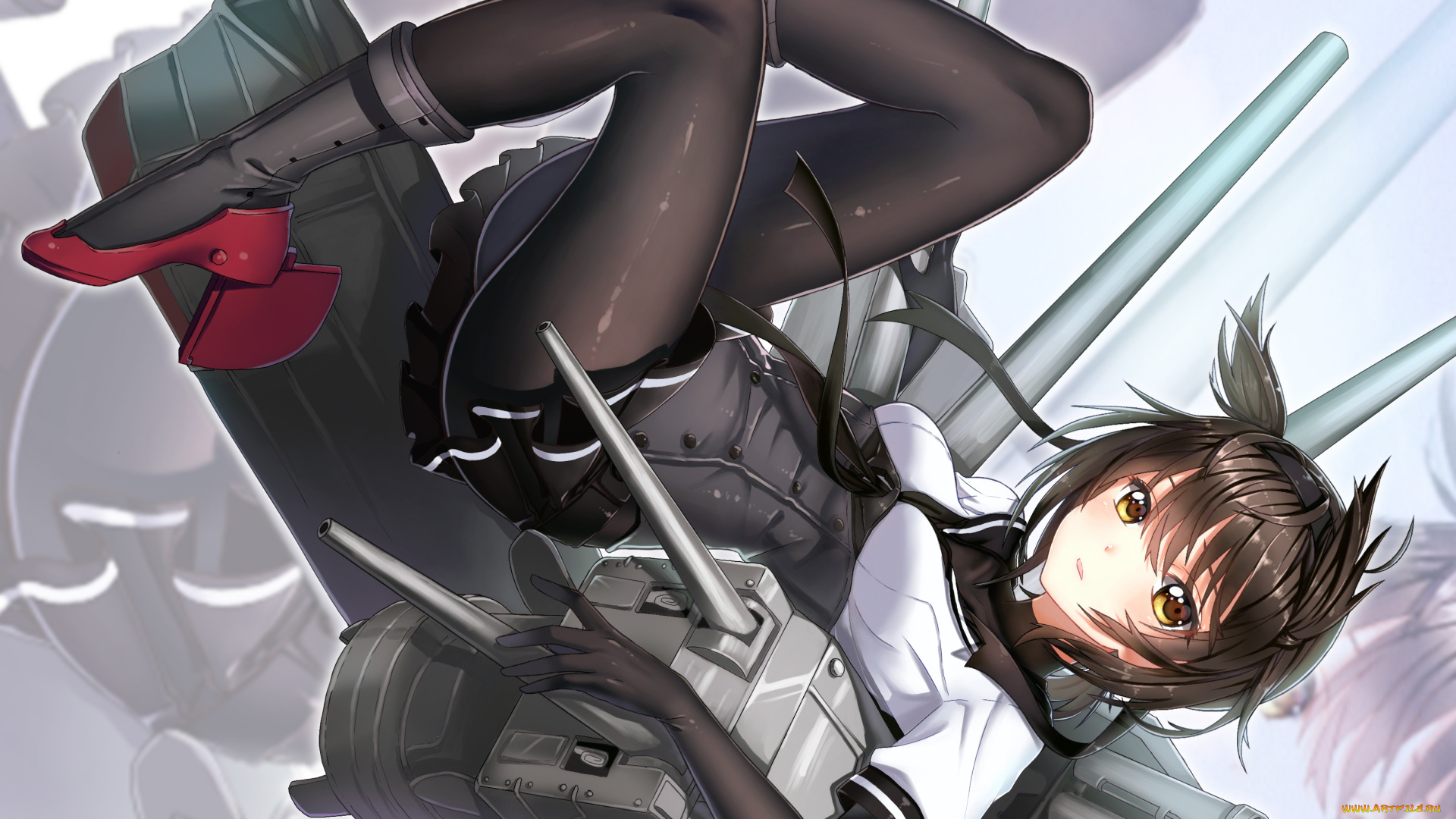 аниме, kantai, collection, kantai, collection, hatsuzuki, kancolle