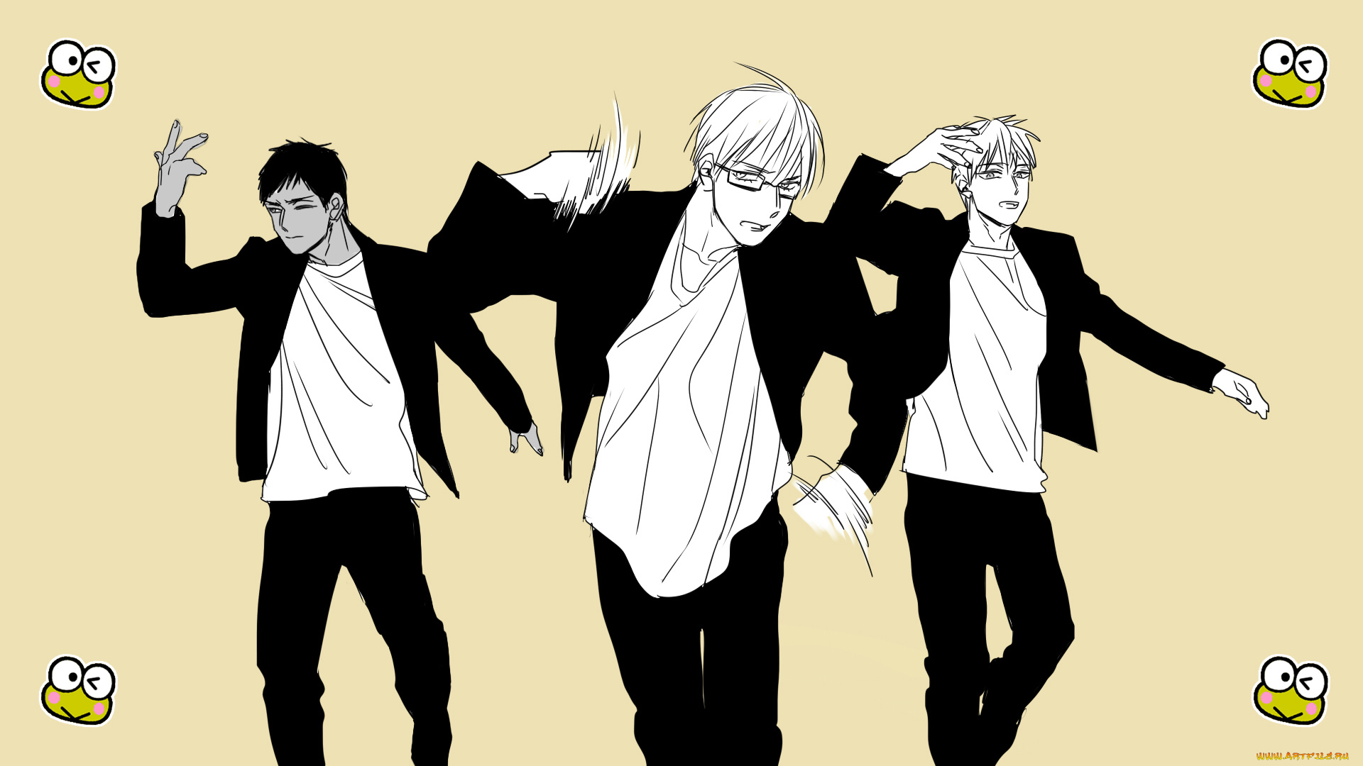 аниме, kuroko, no, baske, баскетбол, куроко