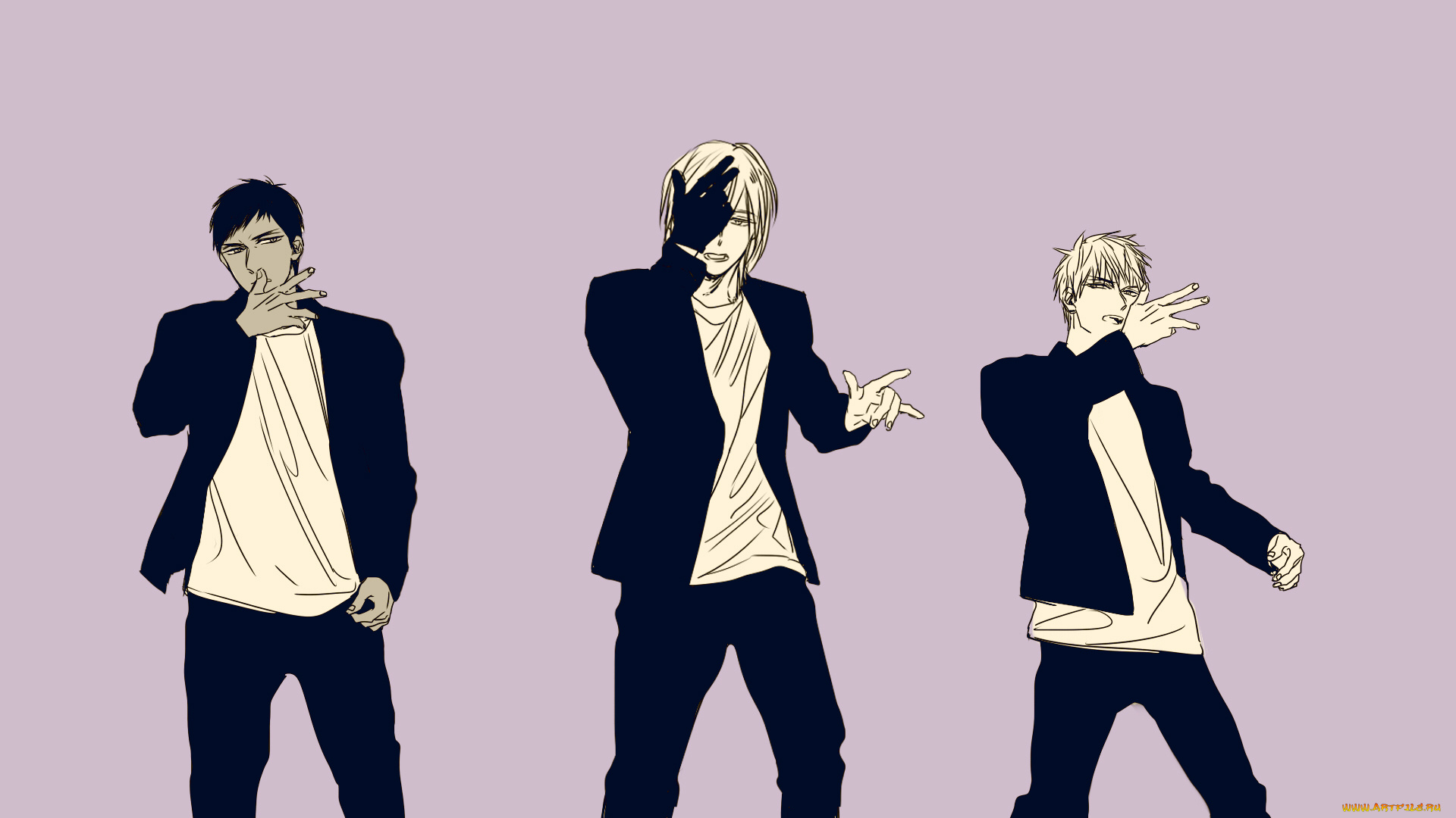 аниме, kuroko, no, baske, баскетбол, куроко