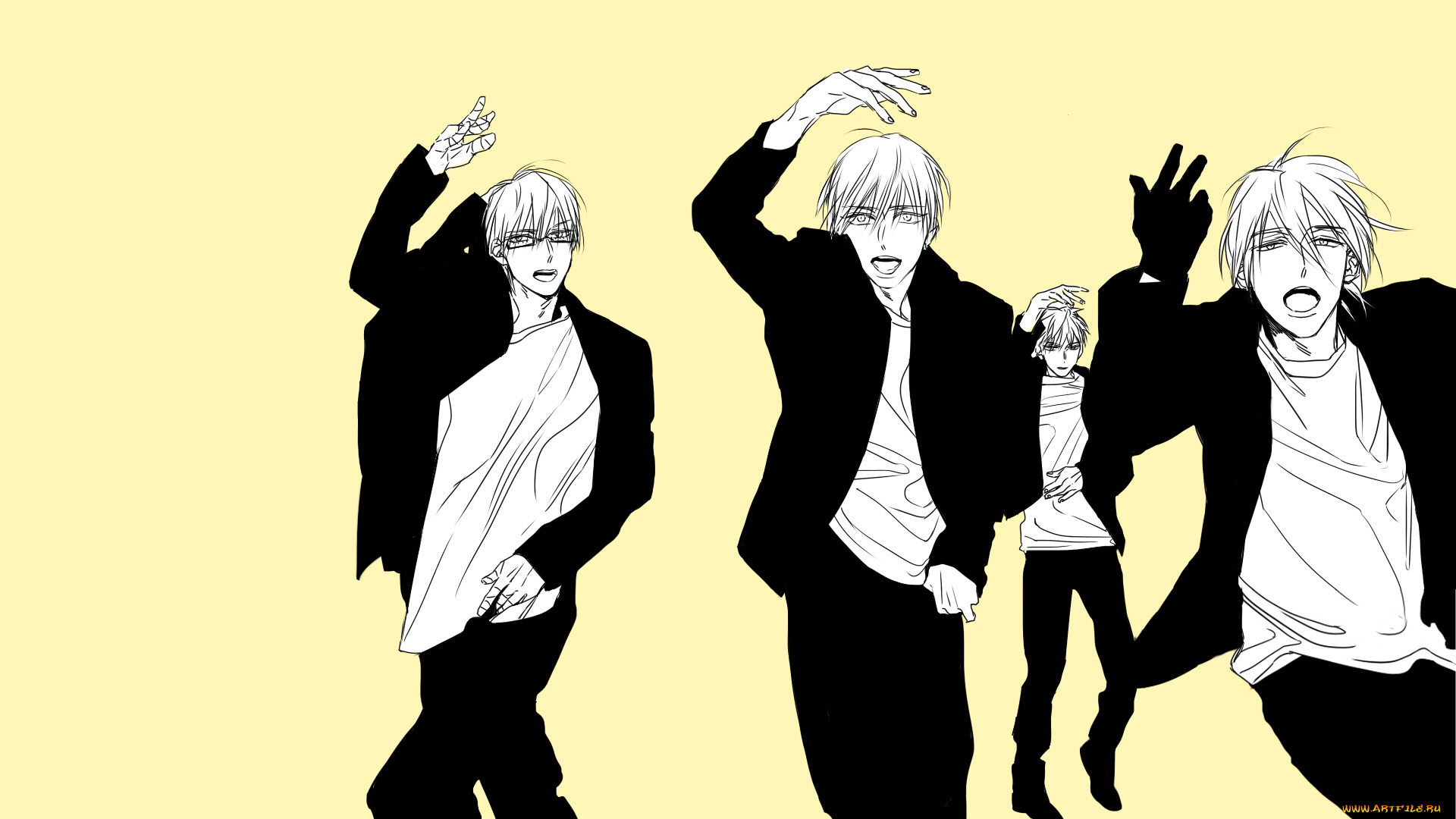 аниме, kuroko, no, baske, баскетбол, куроко