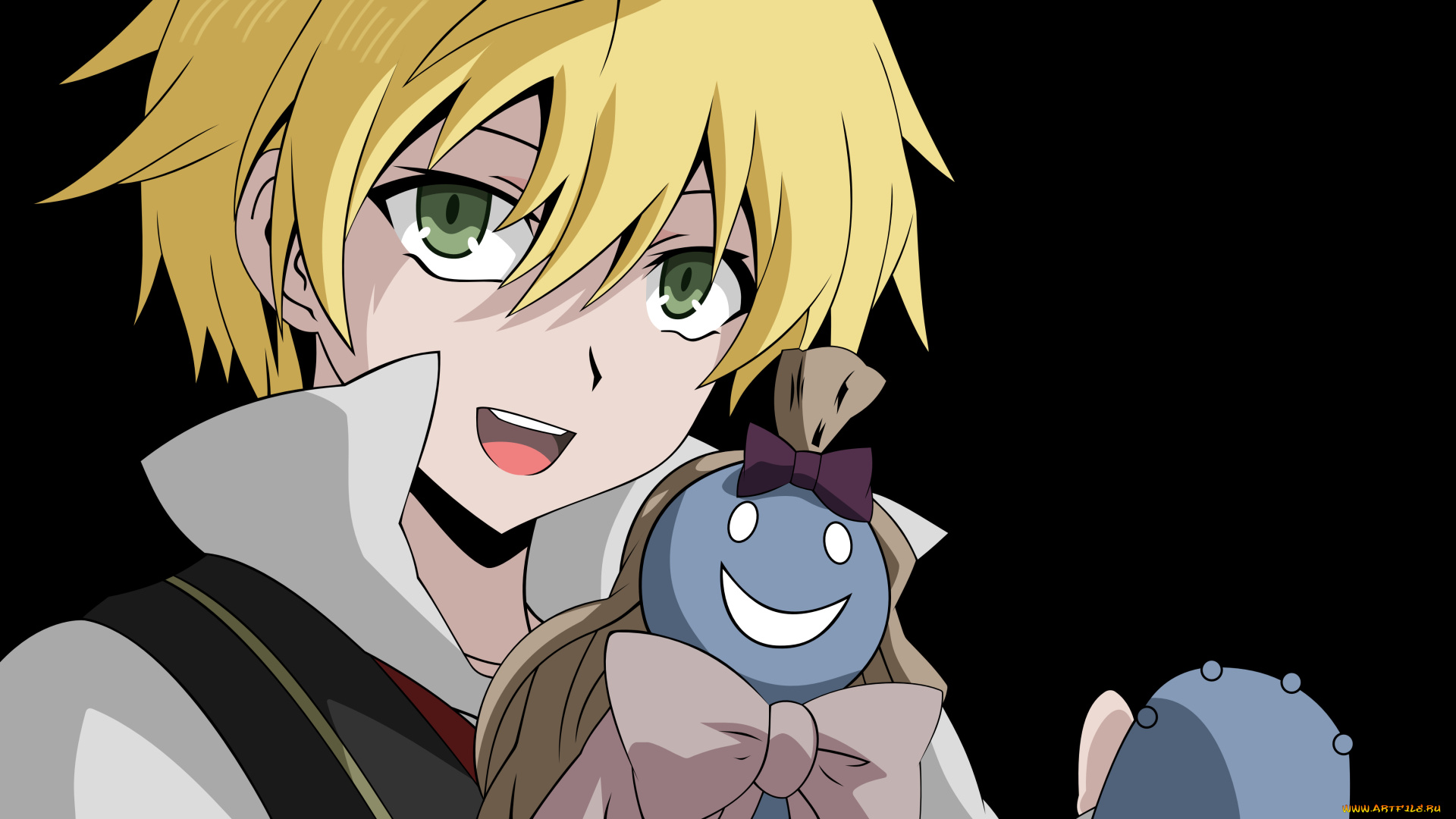 аниме, pandora, hearts, мальчик, игрушка