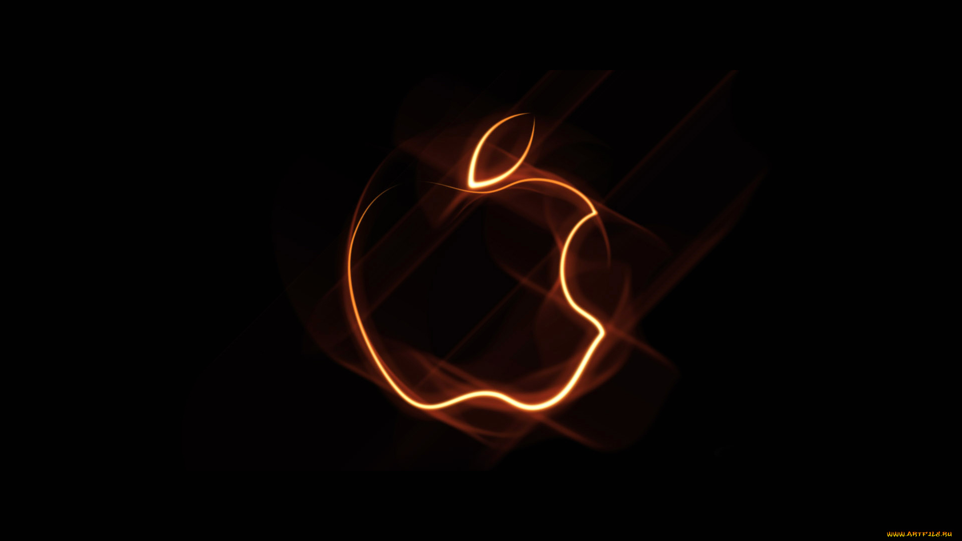 компьютеры, apple, гаджет, газ, дым, свет