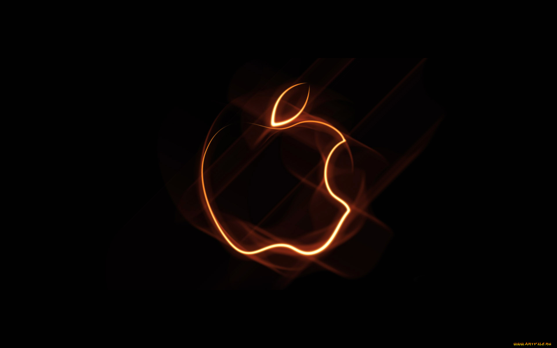 компьютеры, apple, гаджет, газ, дым, свет