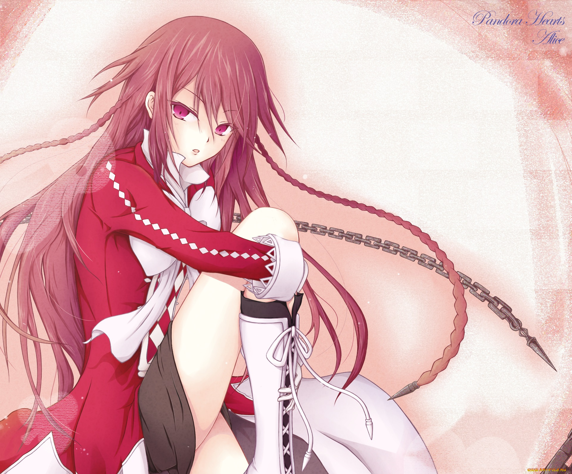 аниме, pandora, hearts, девушка