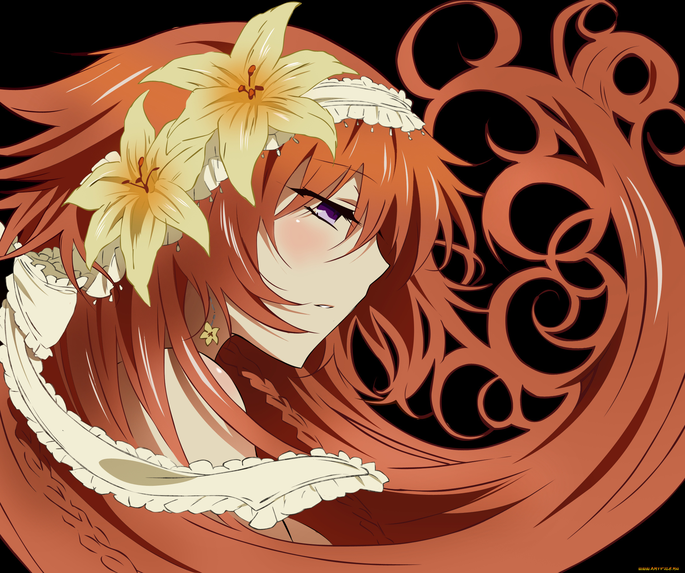 аниме, pandora, hearts, девушка