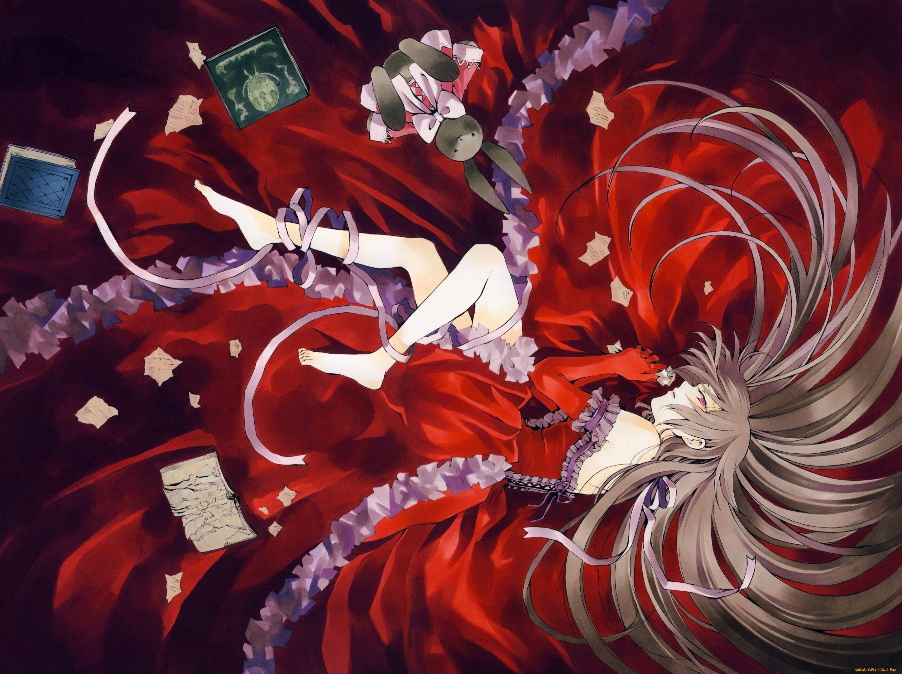 аниме, pandora, hearts, девушка