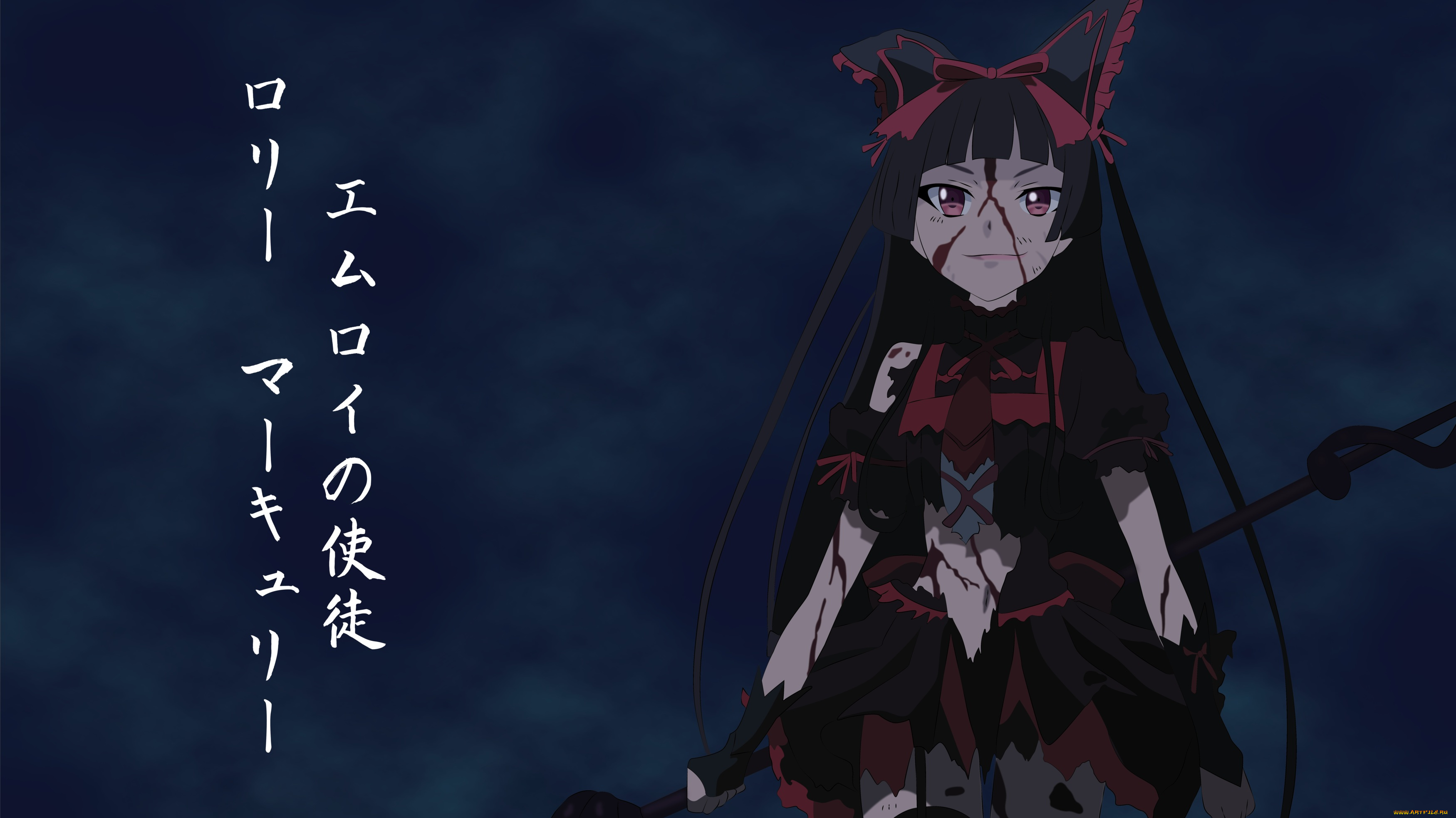 аниме, gate, rory, mercury