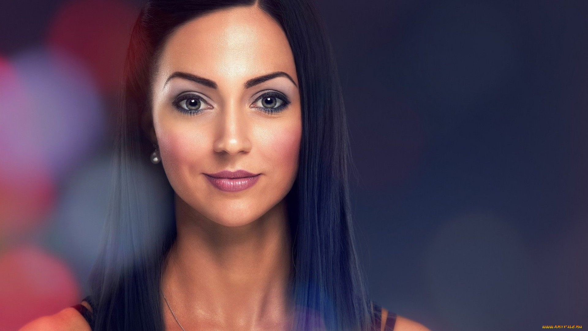 девушки, -unsort, , лица, , портреты, брюнетка, улыбка, лицо