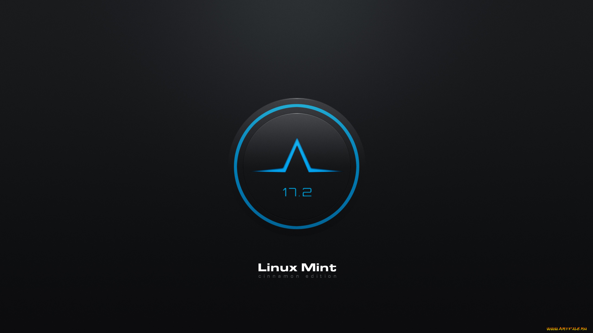 компьютеры, linux, логотип, фон