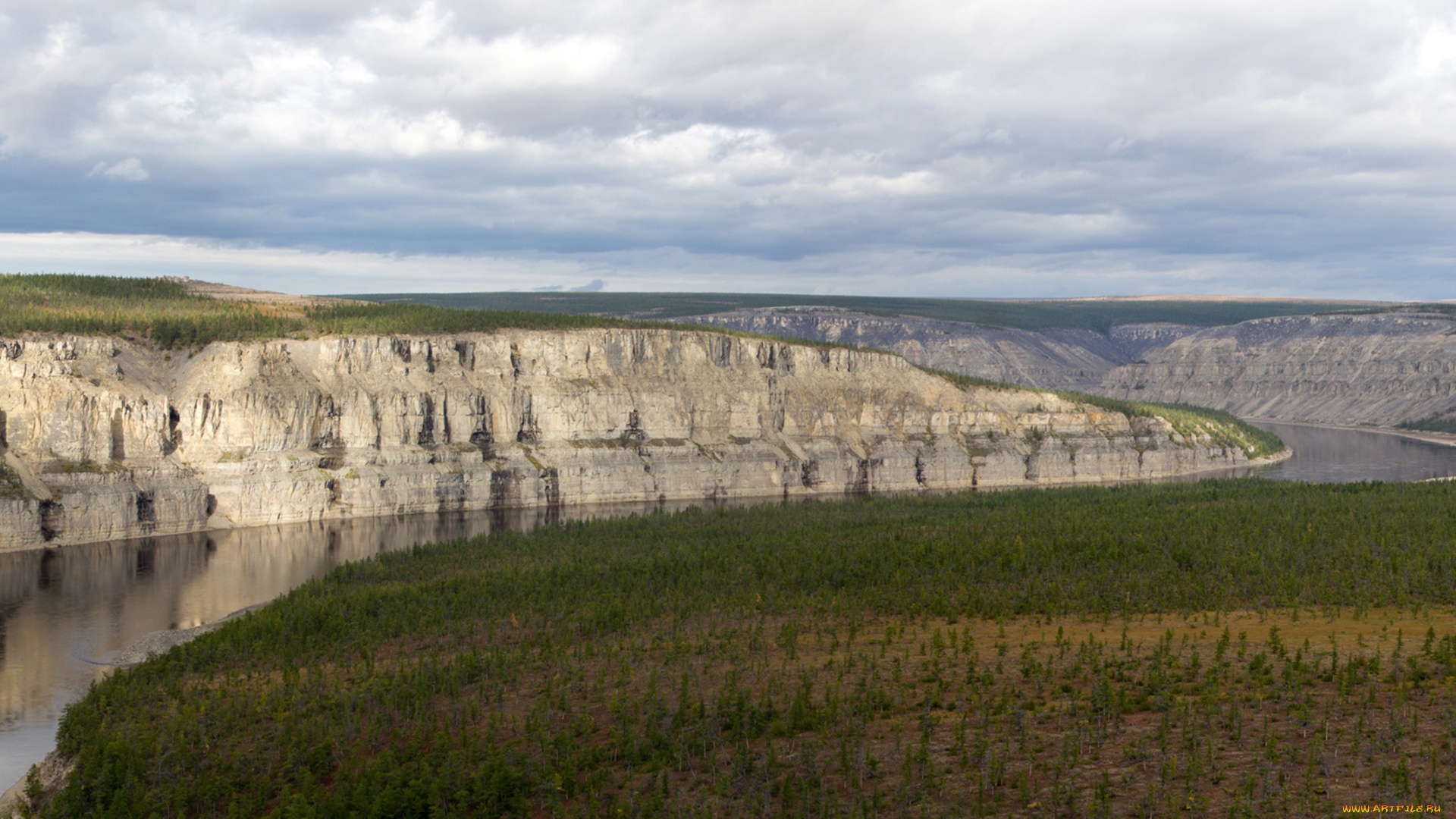 природа, реки, озера, берег, долина, река, лес, вода, пейзаж