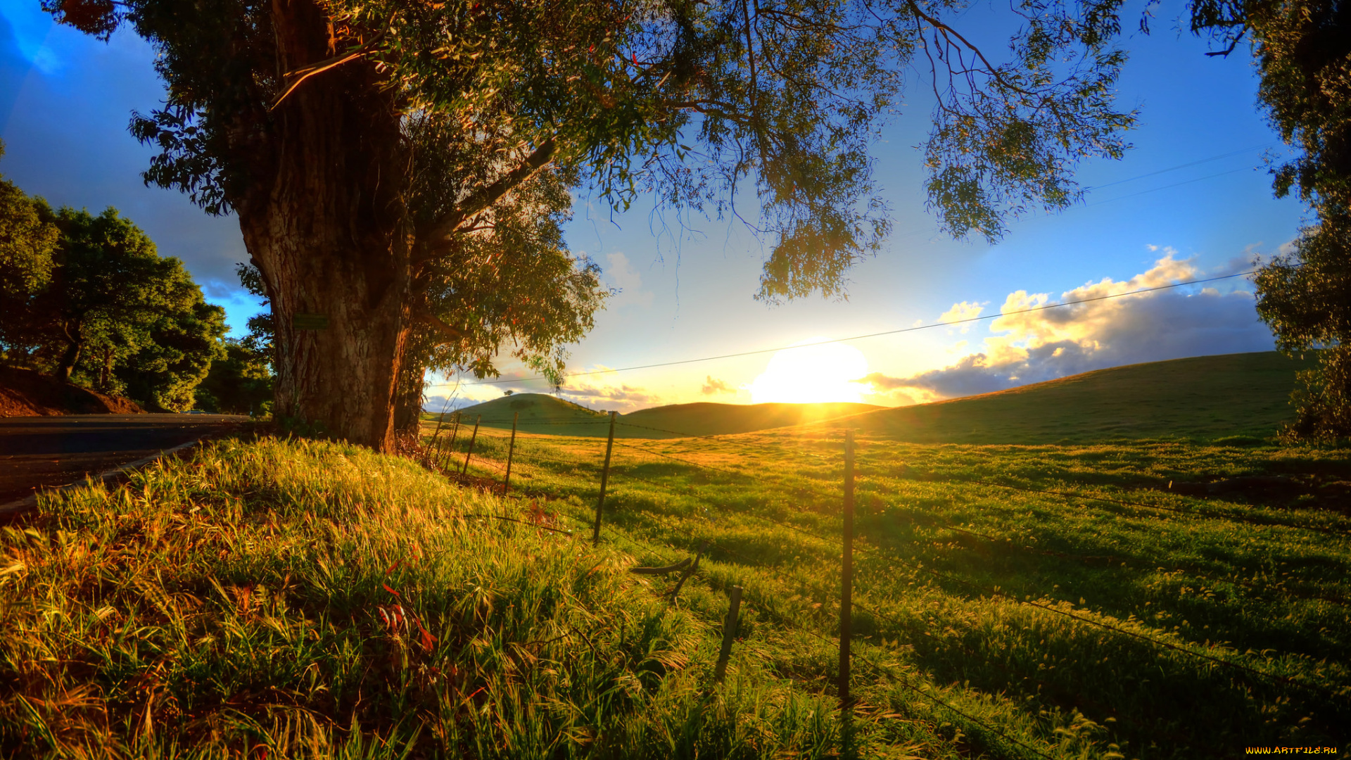 природа, восходы, закаты, рассвет