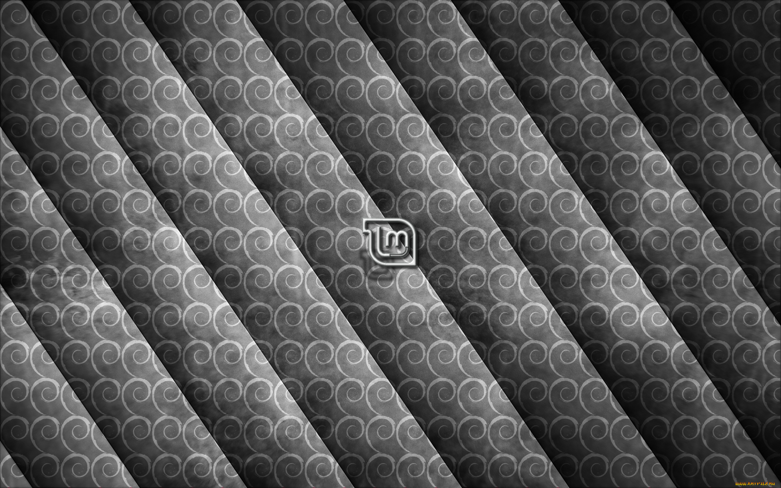 компьютеры, linux, логотип, фон