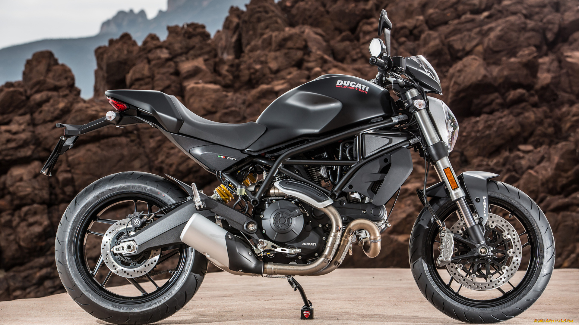 ducati, monster, 797, , 2018, мотоциклы, ducati, байк, дукати, new, side, view, monster, 797, черный