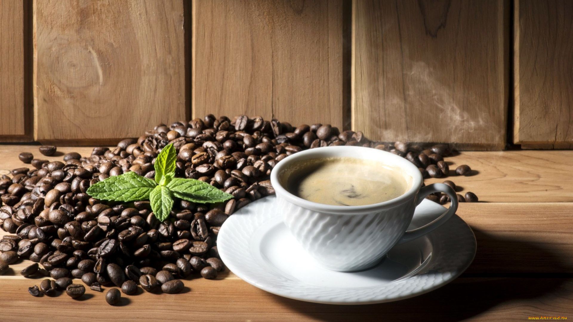 еда, кофе, , кофейные, зёрна, напиток, мята, зерна