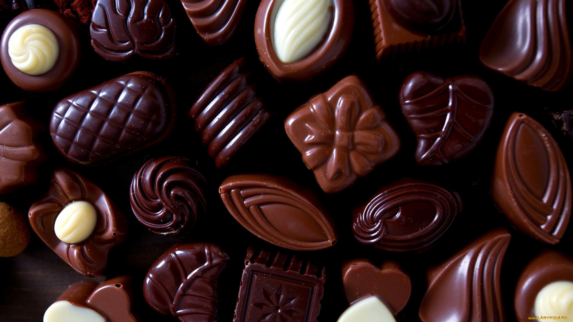 еда, конфеты, , шоколад, , сладости, ассорти, шоколадные