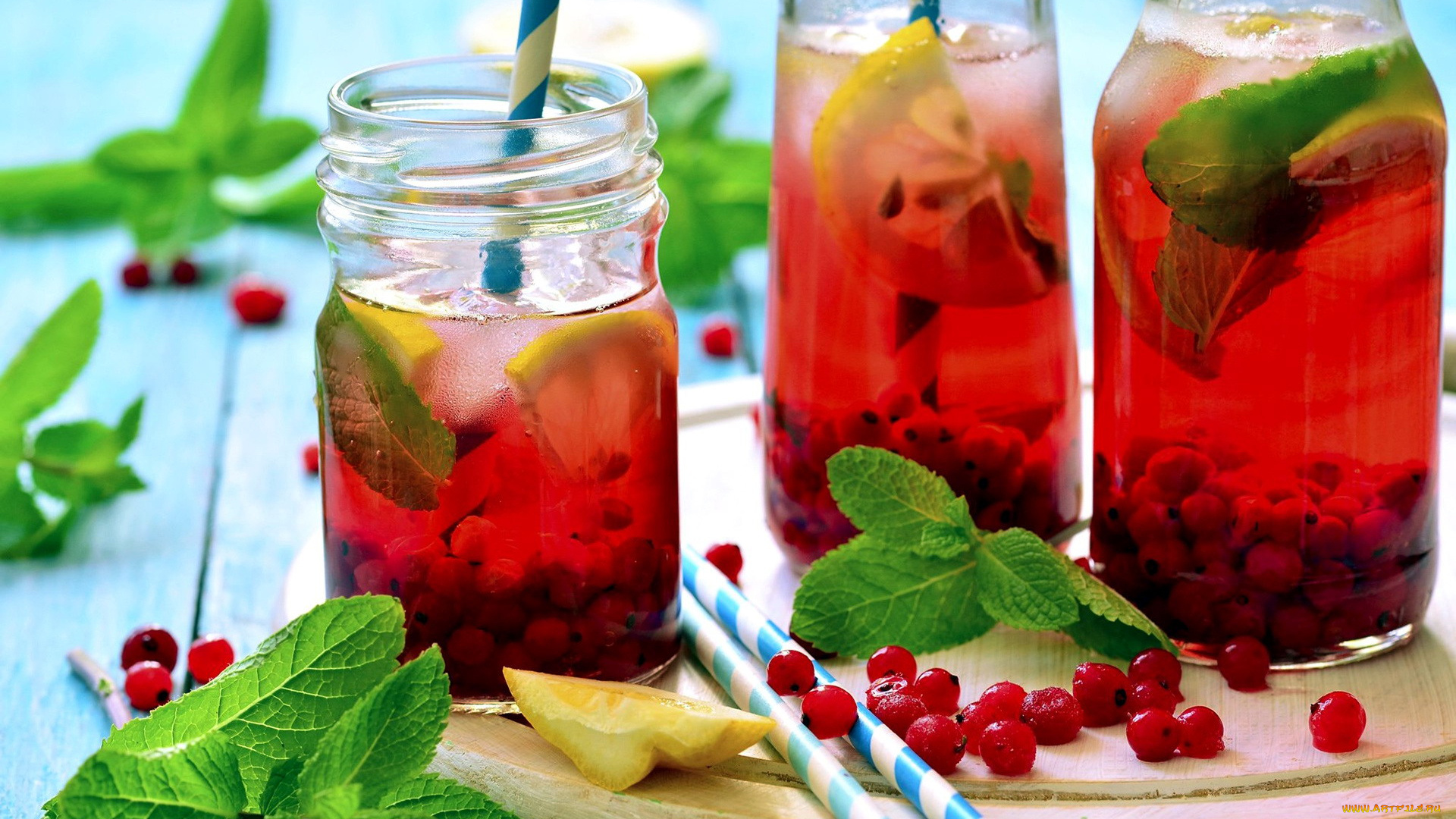 еда, напитки, смородина, мята, компот