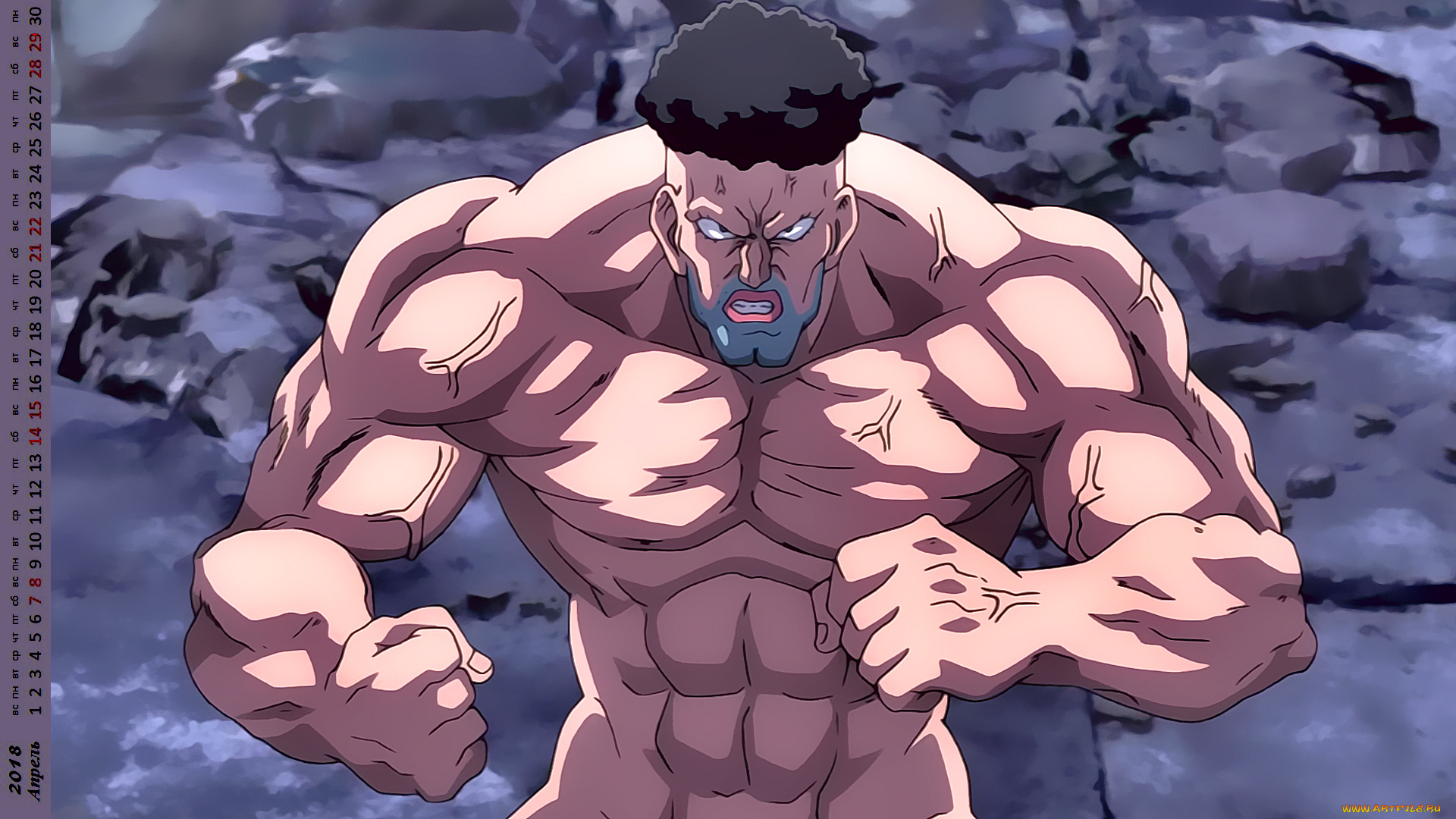 календари, аниме, мужчина