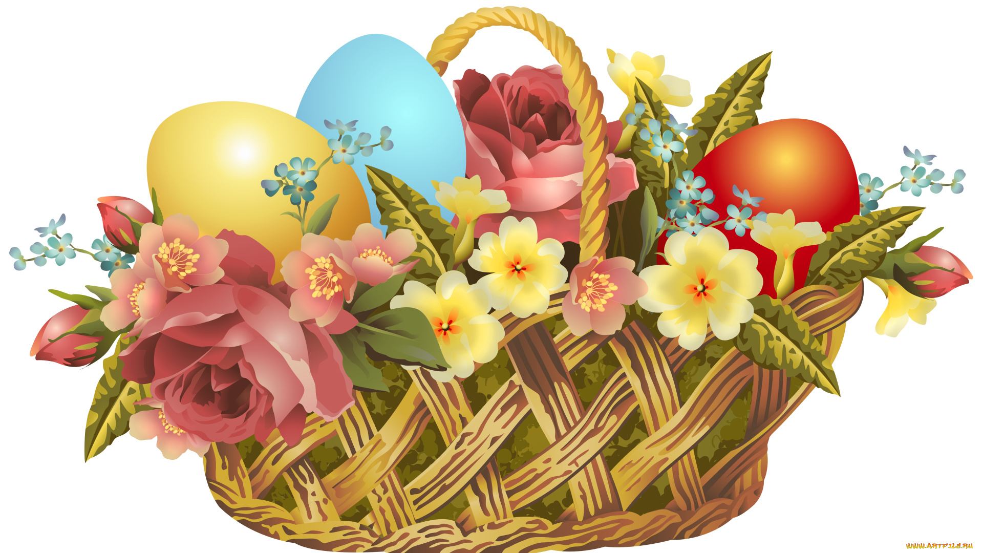 праздничные, пасха, яйца, фон