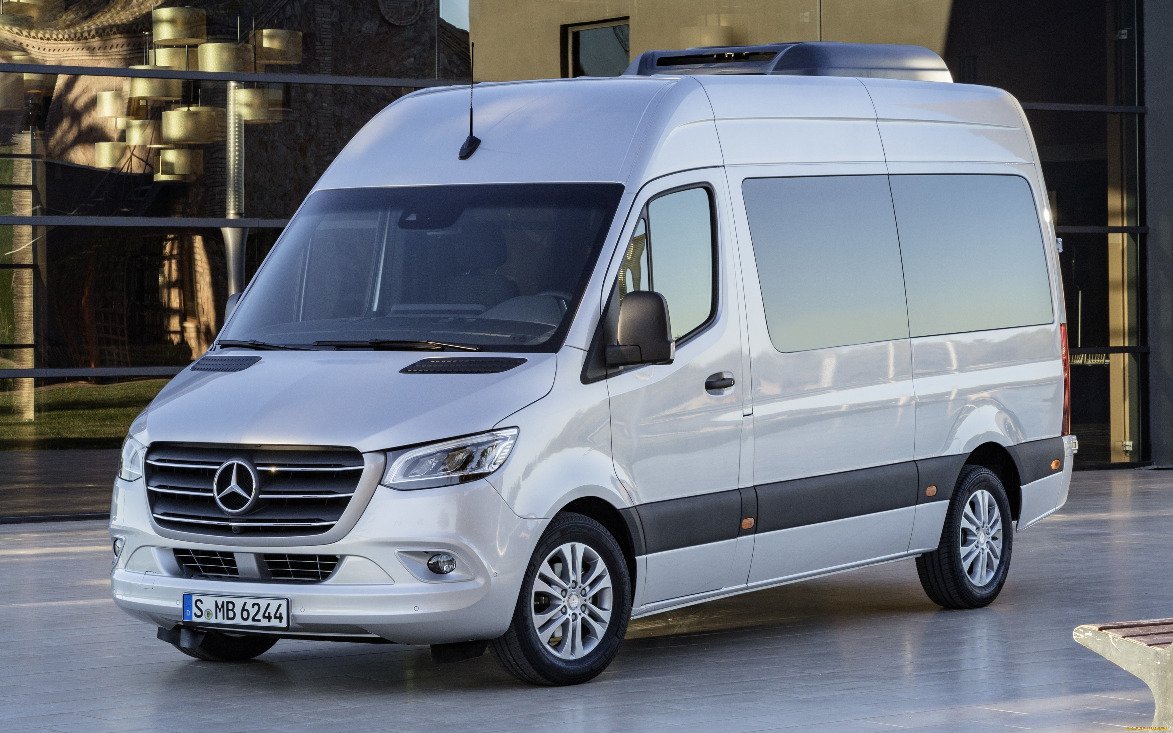 mercedes-benz, sprinter, , 2018, автомобили, mercedes-benz, sprinter, passenger, bus, buses, мерседес, минивэн