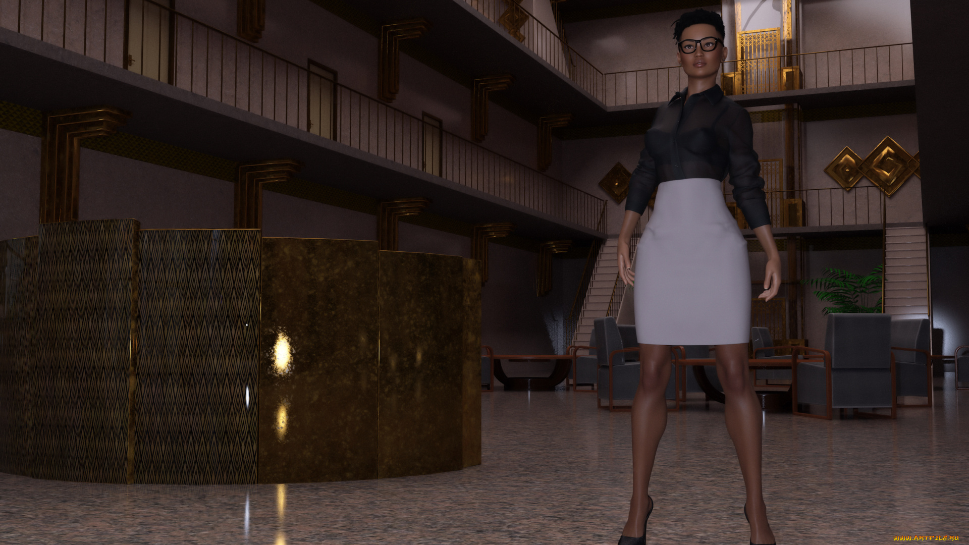 3д, графика, люди, , people, девушка, взгляд, фон