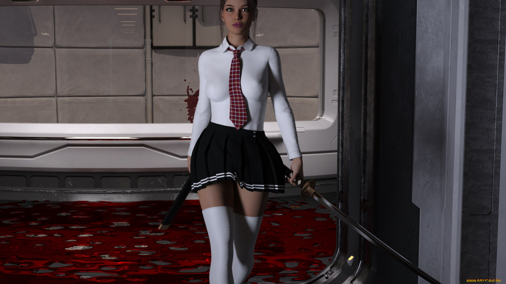 3д, графика, люди, , people, фон, взгляд, девушка