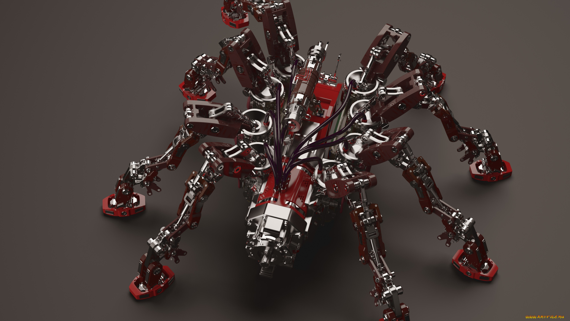 3д, графика, моделирование, , modeling, паук