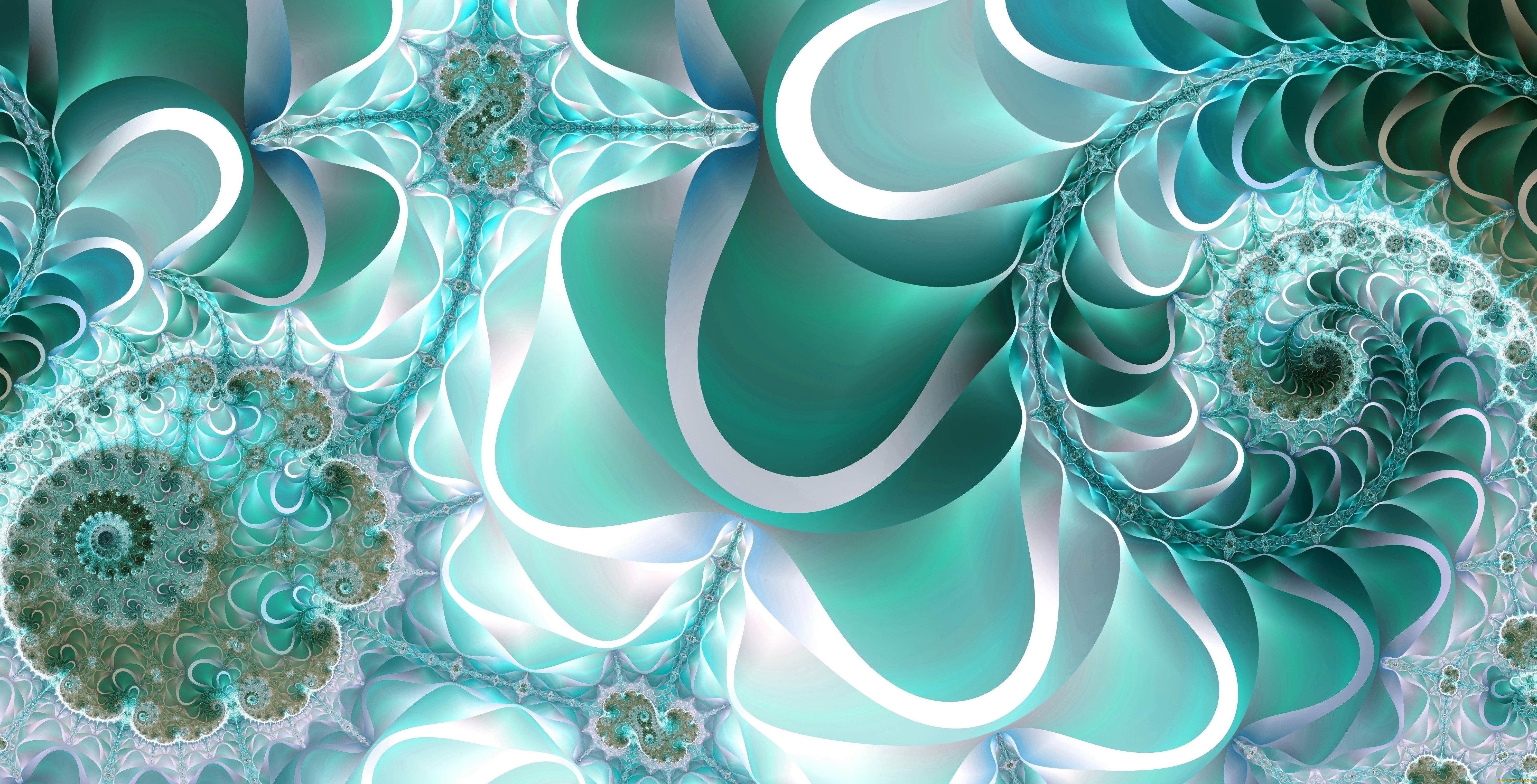 3д, графика, фракталы, , fractal, узор, фон, цвет