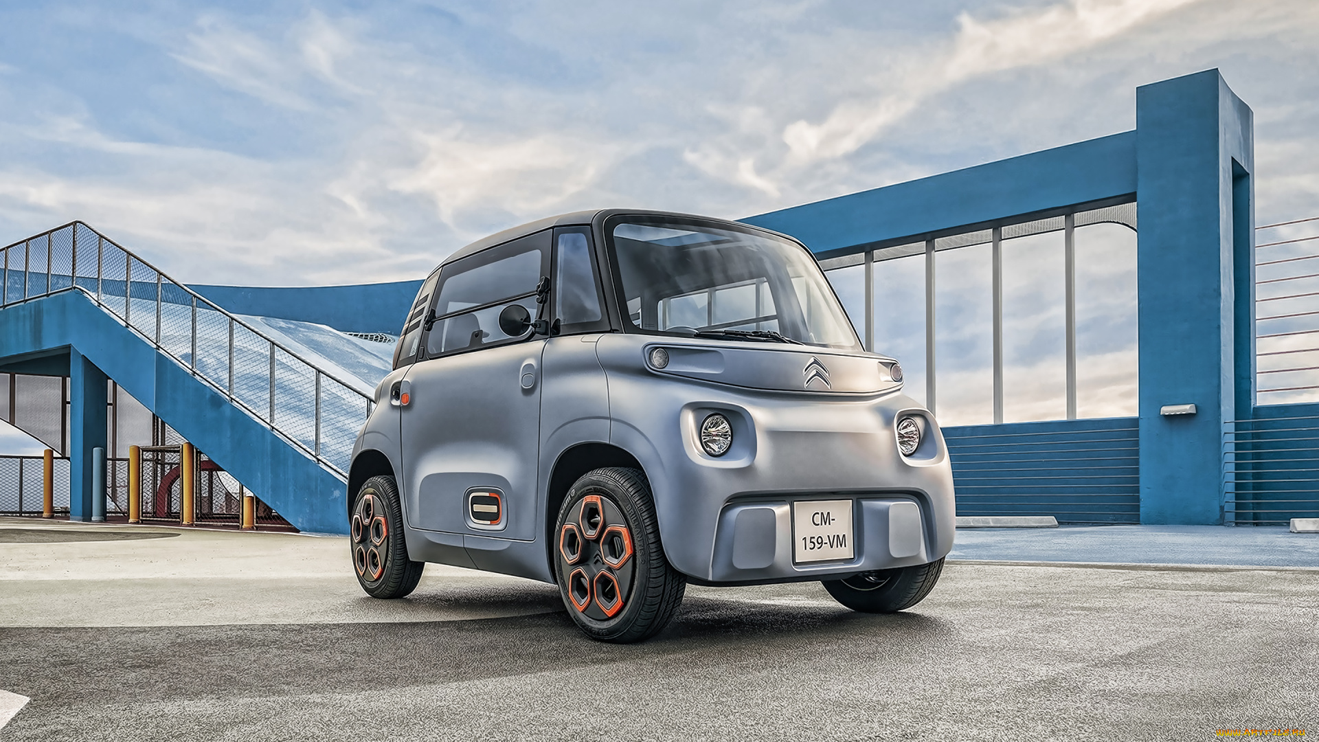 2020, citroen, ami, автомобили, citroen, ds, 2020, ami, вид, спереди, экстерьер, компактный, электромобиль, новая, модель, французские