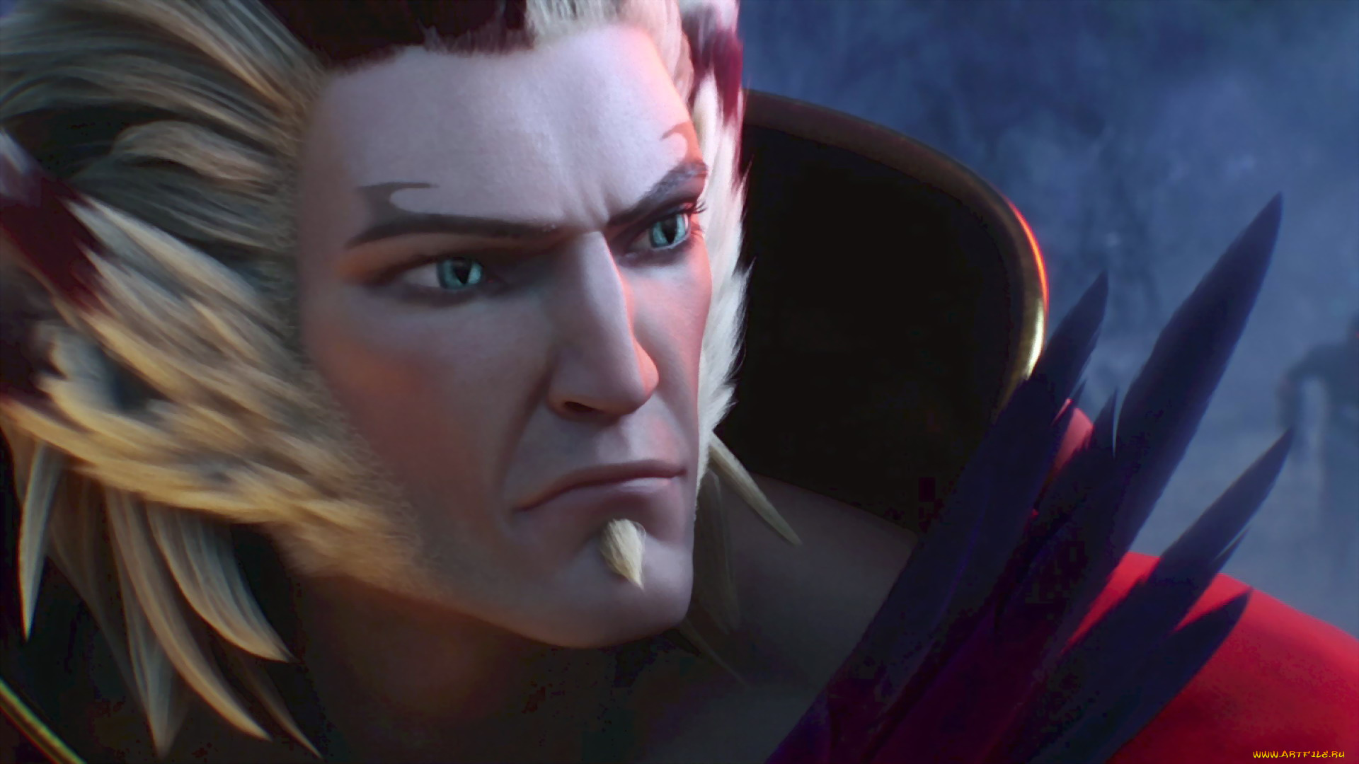 видео, игры, league, of, legends, rakan, лицо