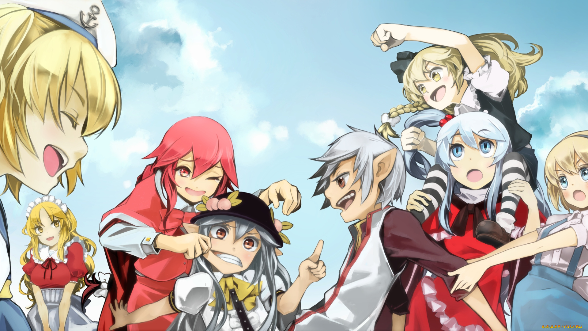 аниме, touhou, тоухоу