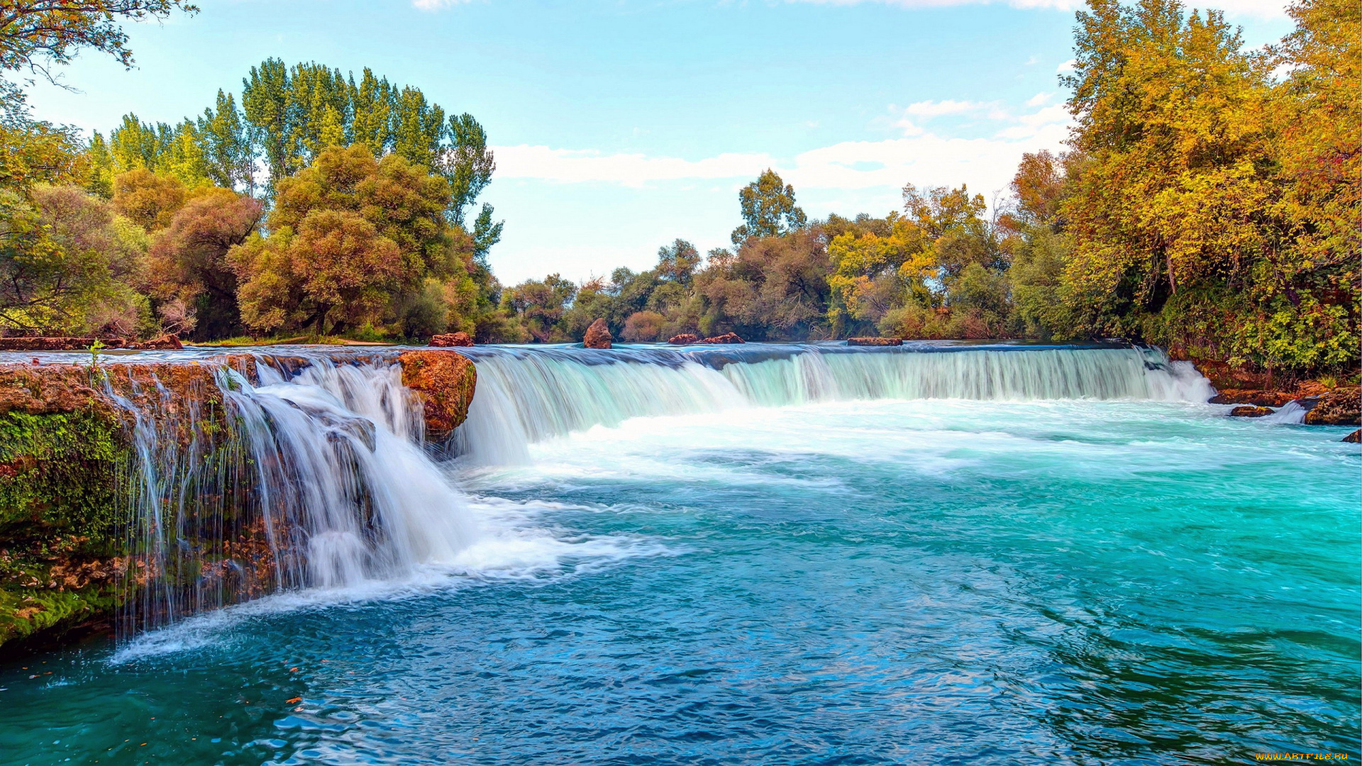 manavgat, waterfall, antalya, turkey, природа, водопады, manavgat, waterfall