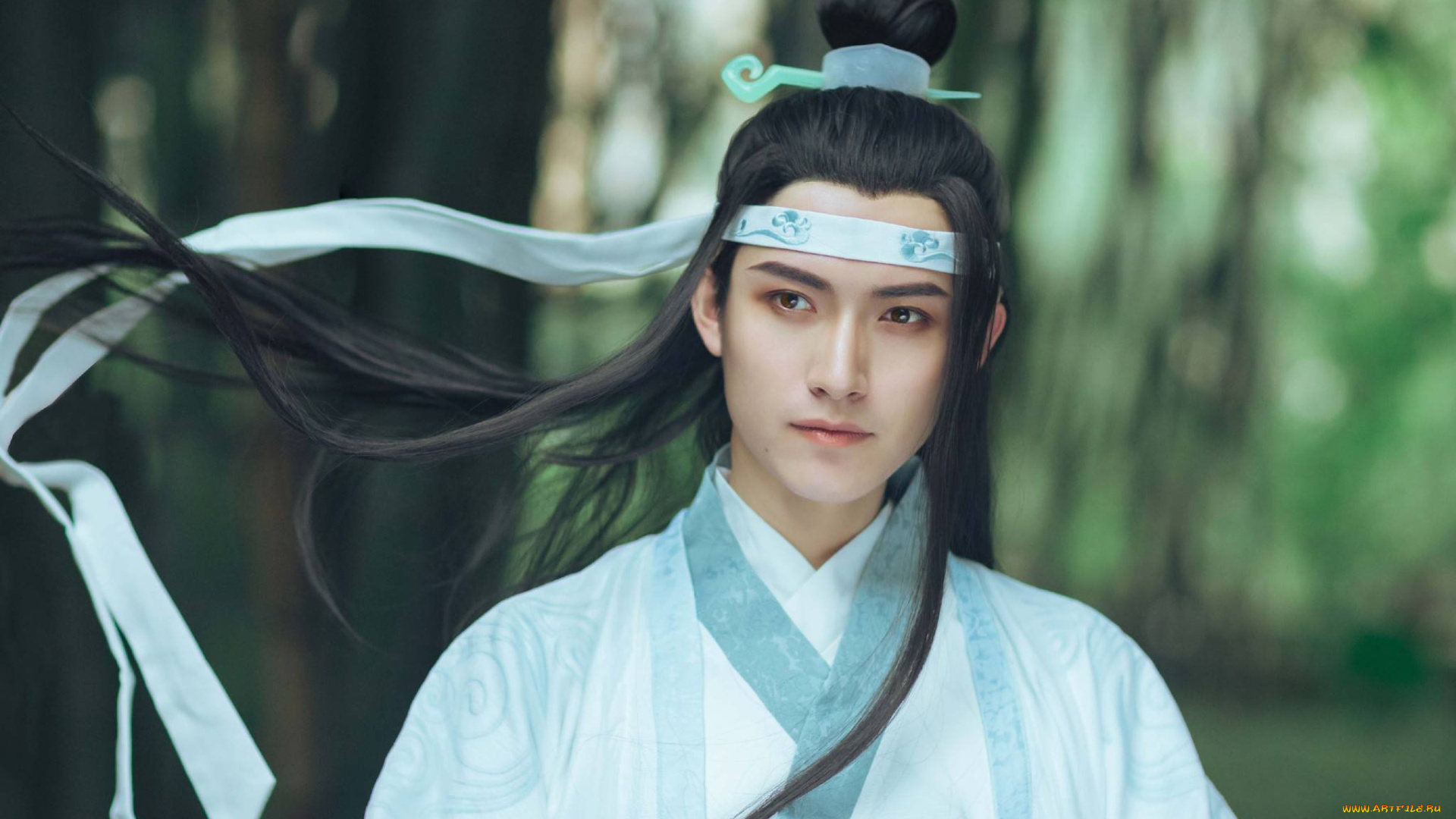 мужчины, -, креатив, , косплей, лань, ванцзи, костюм