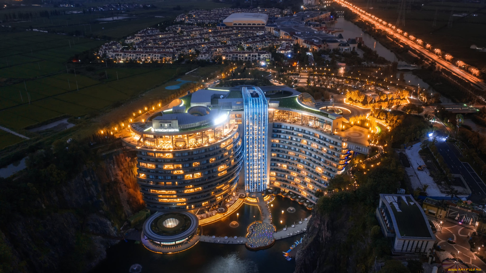 отель, на, месте, заброшенного, карьера, , в, 35, км, от, шанхая, , китай, города, шанхай, , китай, отель, на, месте, заброшенного, карьера, шанхай