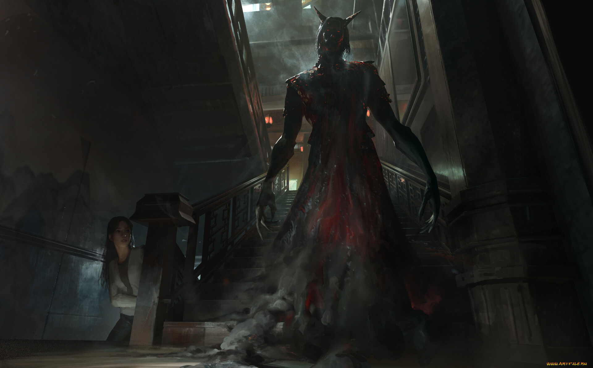 фэнтези, демоны, демон